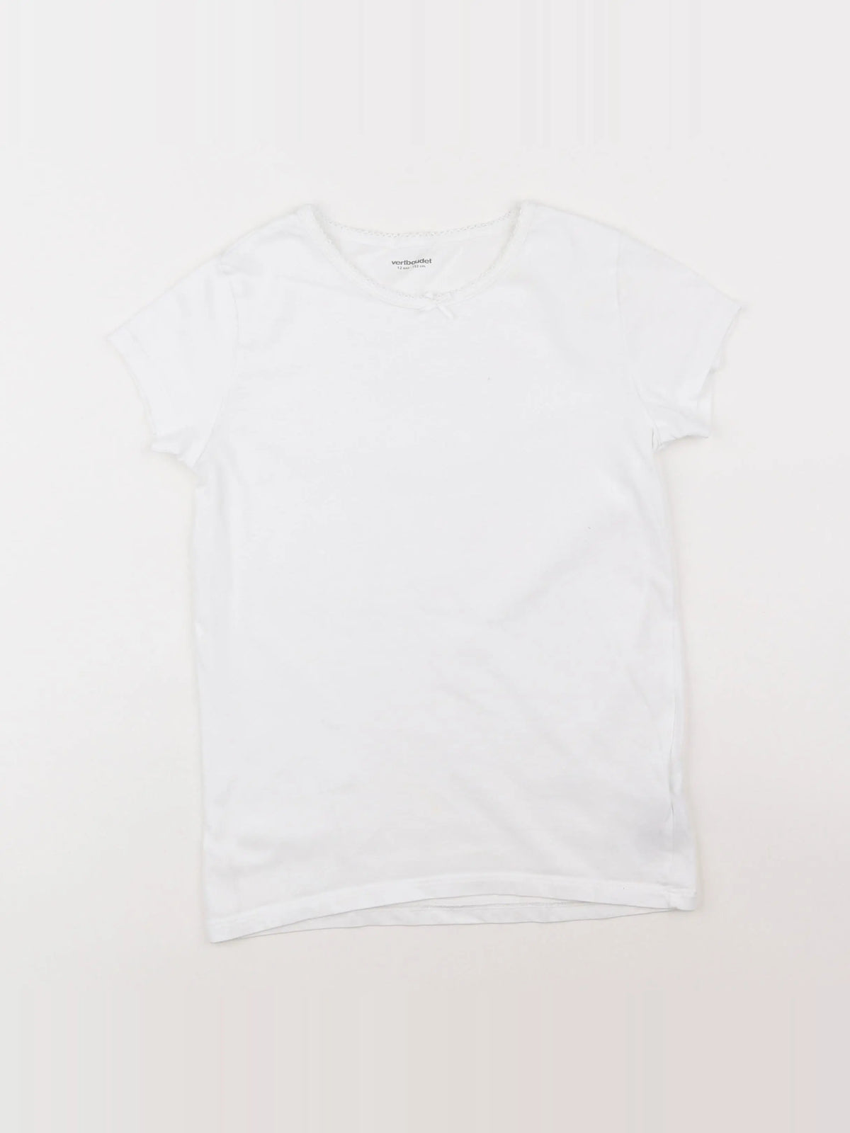 Vertbaudet - maillot de corps blanc - 12 ans
