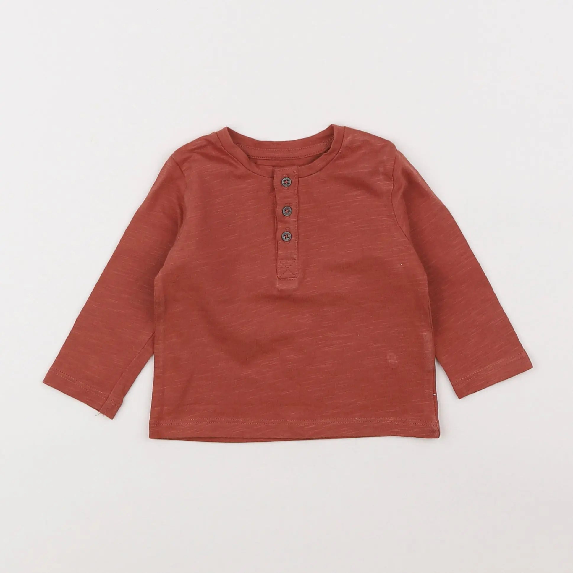 Vertbaudet - tee-shirt rouge - 3 mois