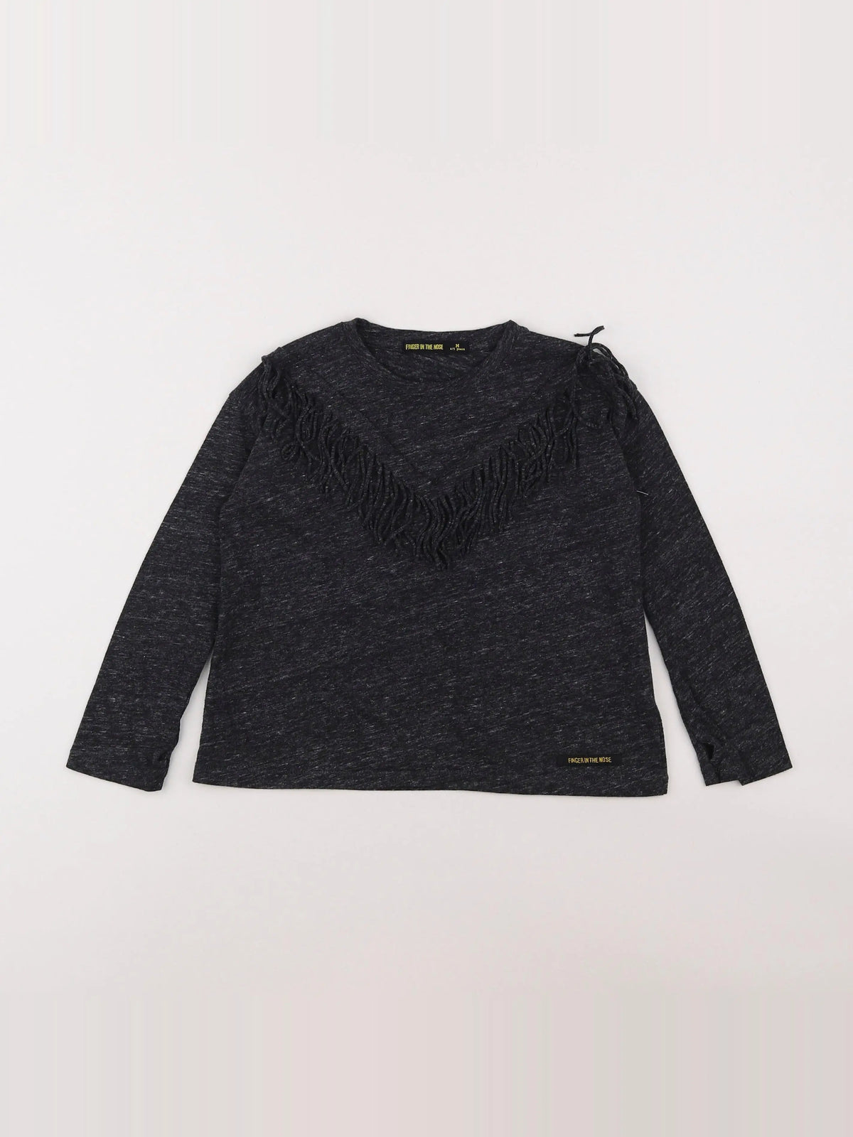 Finger in the nose - tee-shirt gris - 4/5 ans
