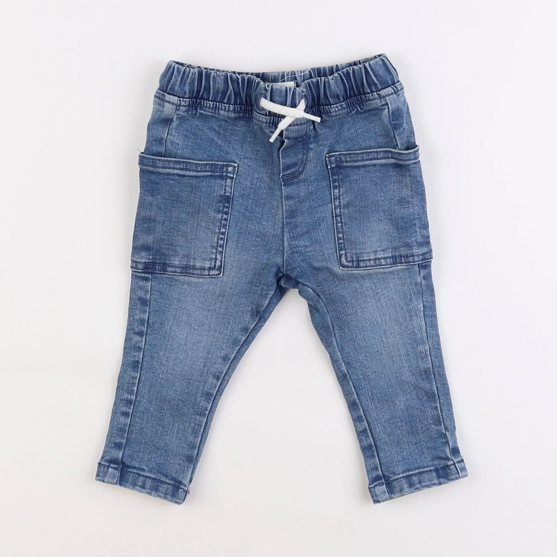 Vertbaudet - jean bleu - 9 mois