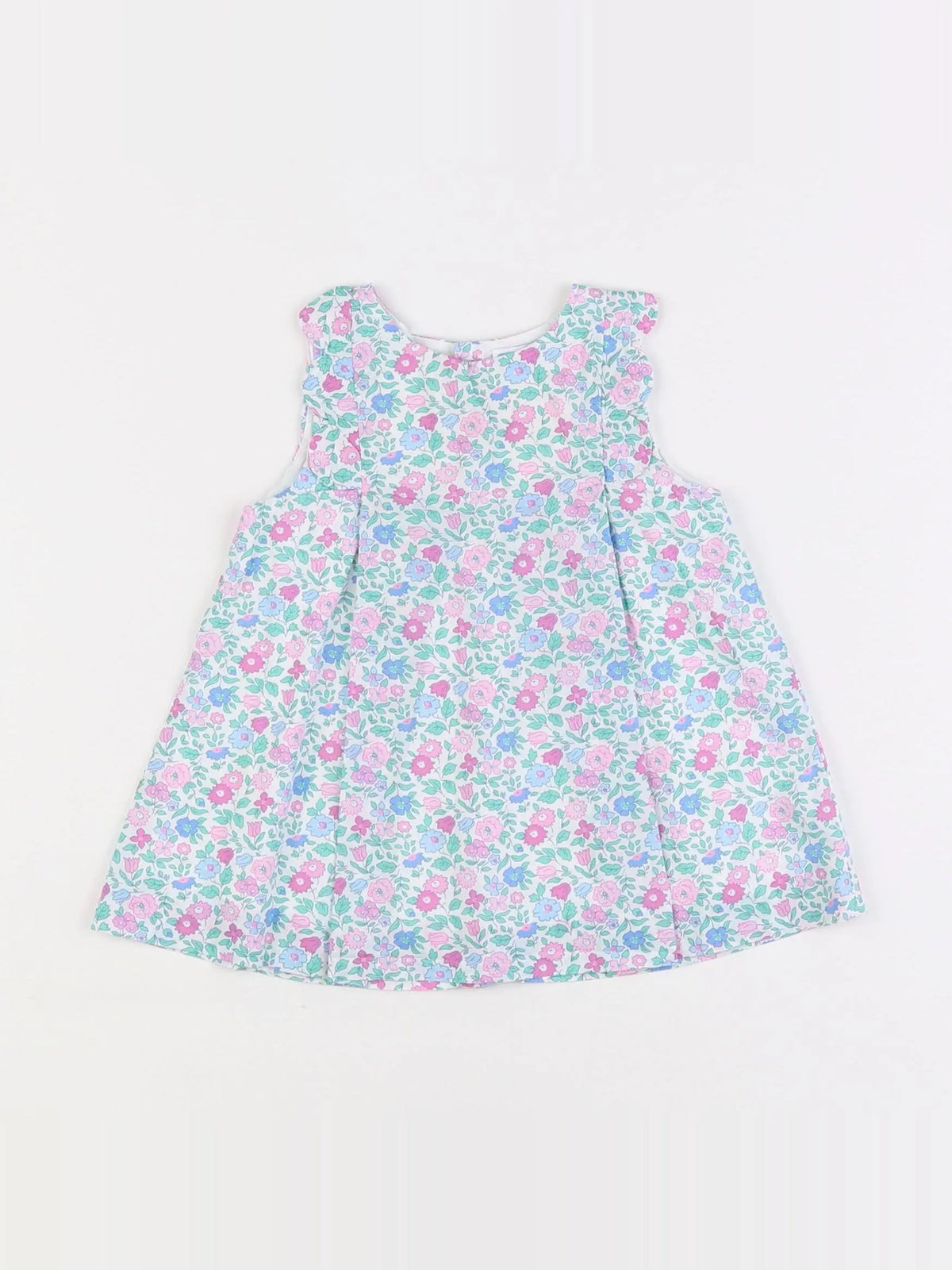 Jacadi - robe liberty bleu - 6 mois