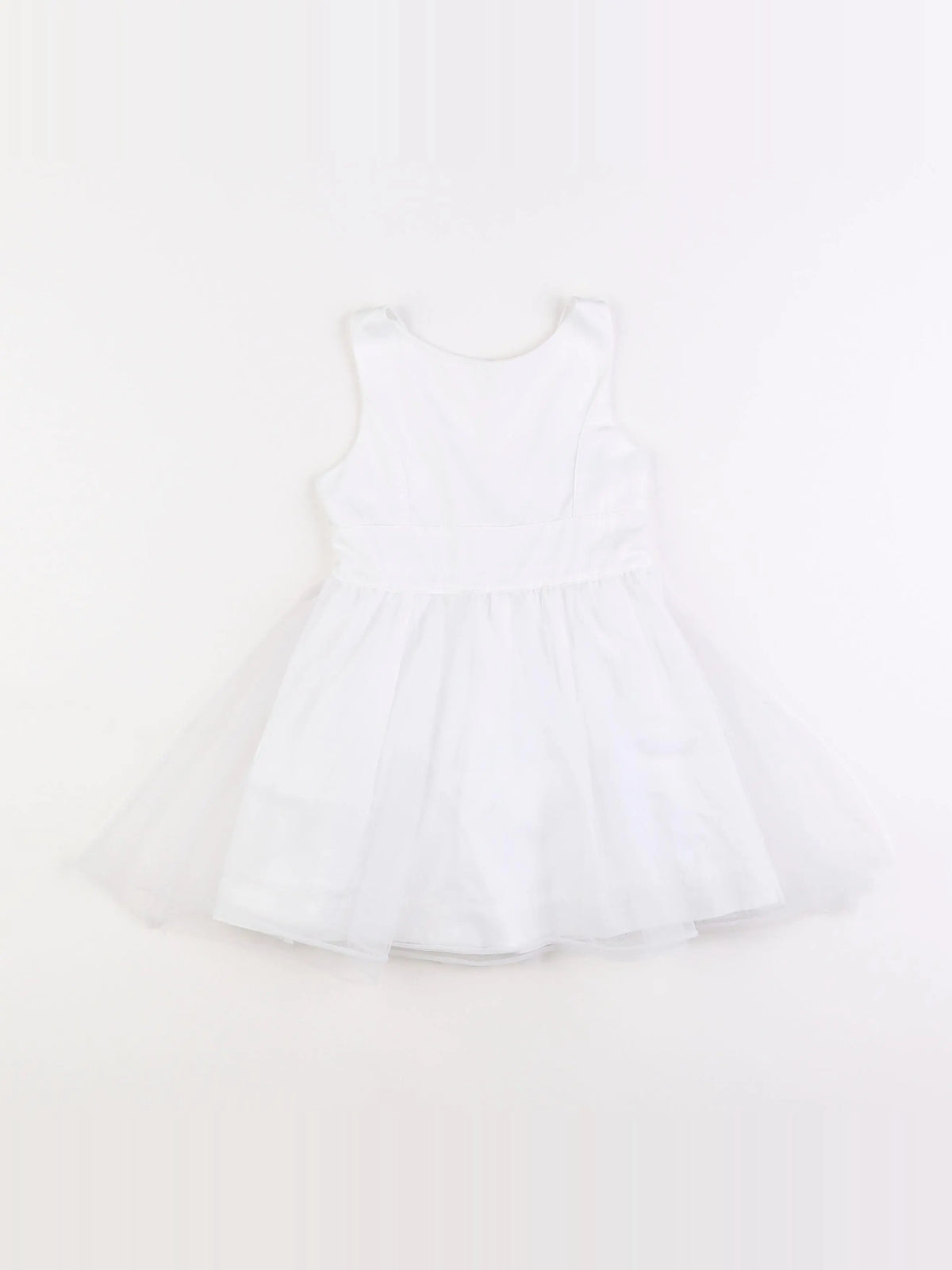 Vertbaudet - robe blanc - 3 ans