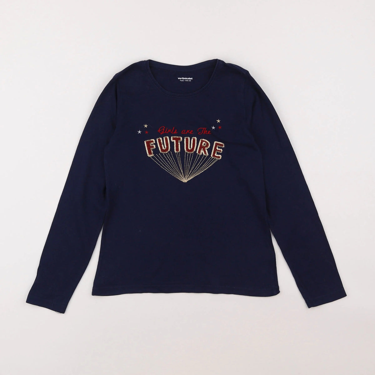 Vertbaudet - tee-shirt multicolore - 8 ans