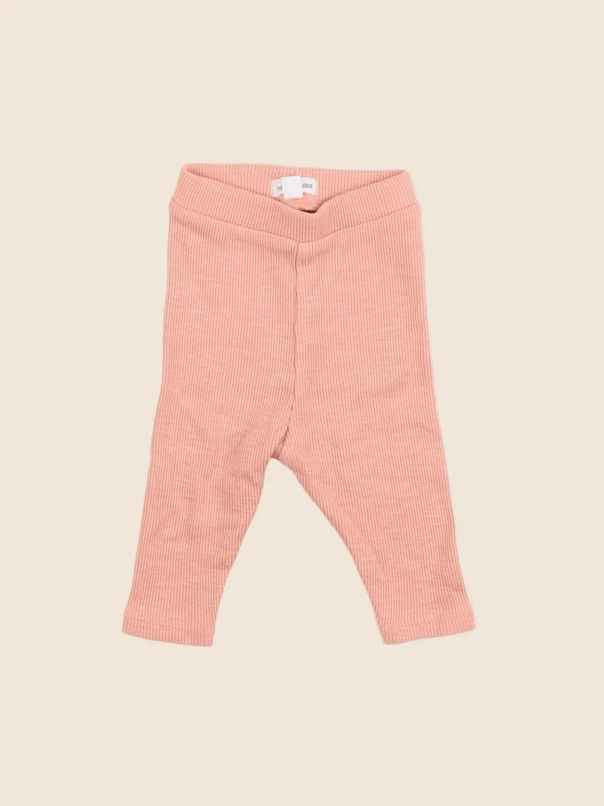 Vertbaudet - legging orange - 3 mois