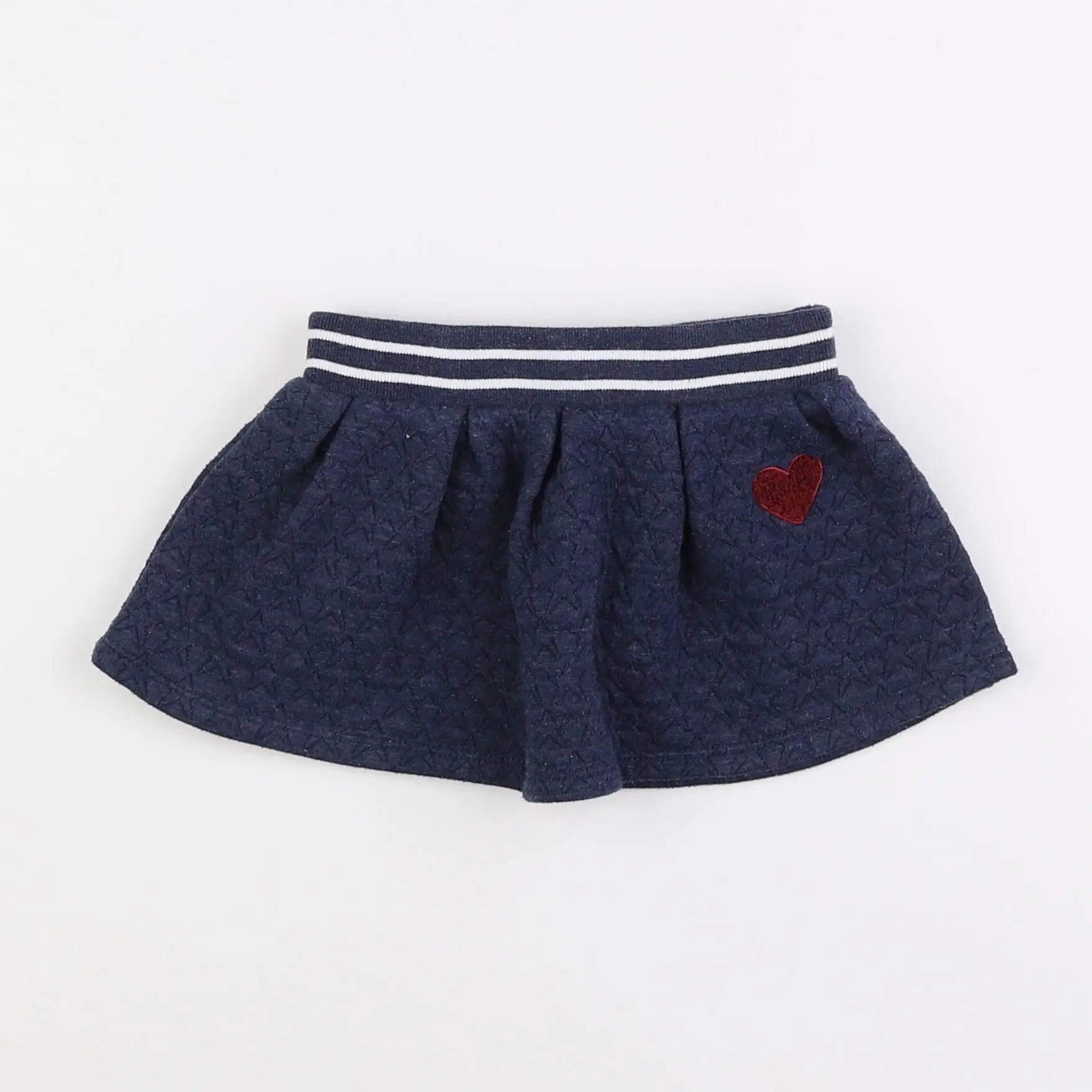 Vertbaudet - jupe bleu - 2 ans