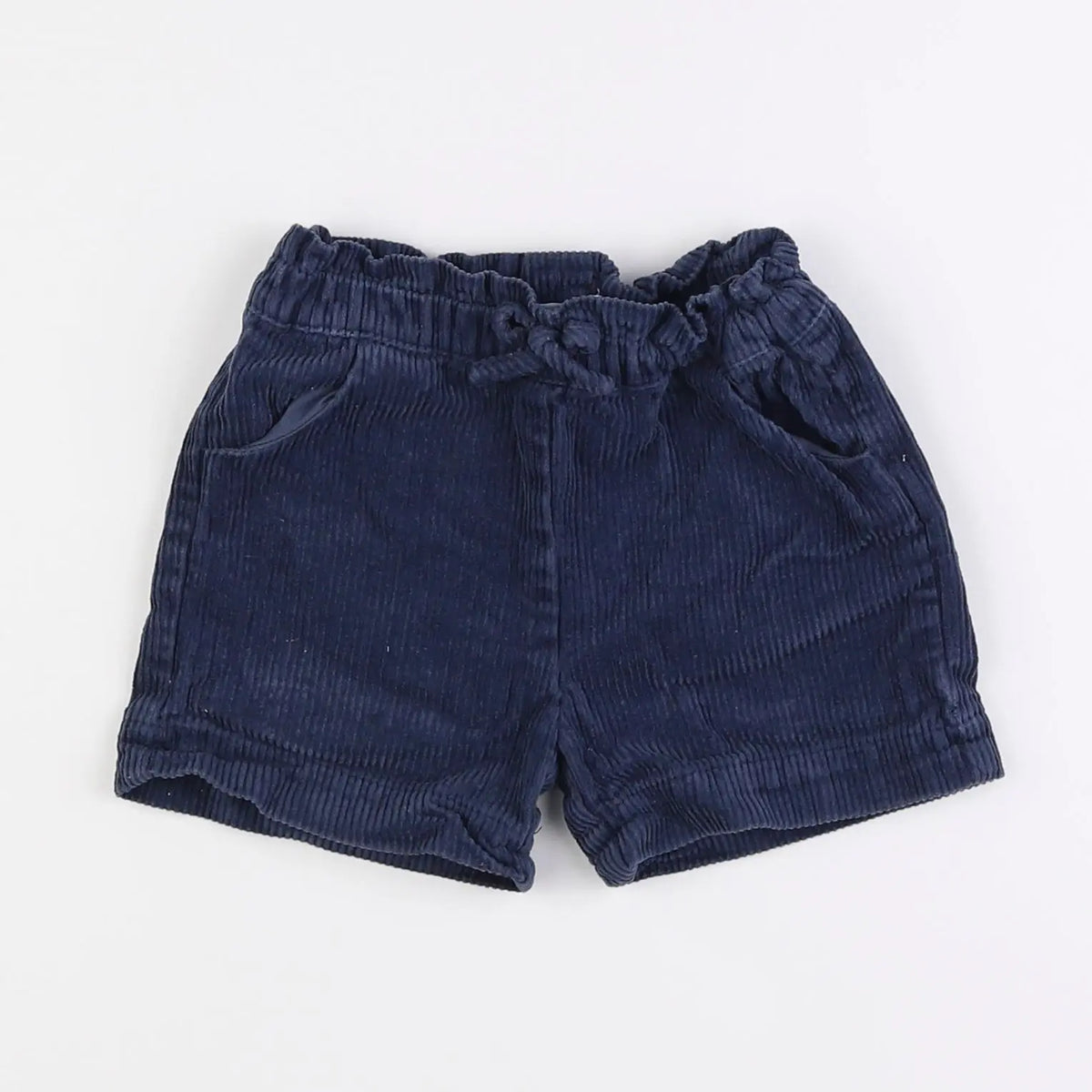 Vertbaudet - short bleu - 18 mois