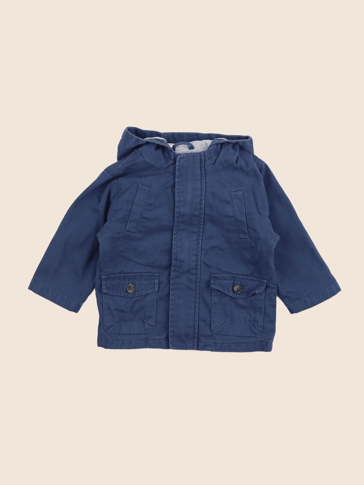 Vertbaudet - veste bleu - 9 mois