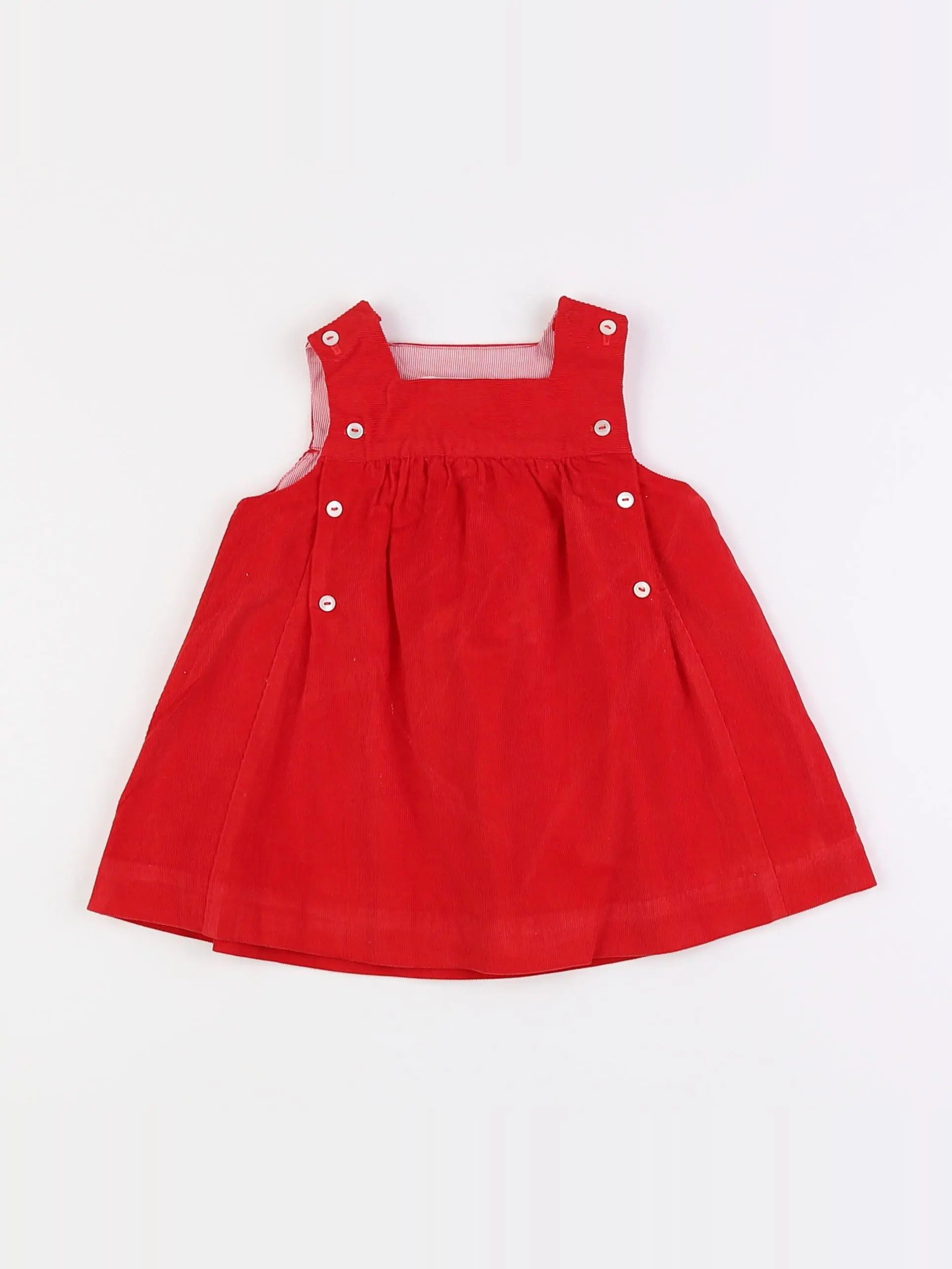 Zara - robe rouge - 6 mois