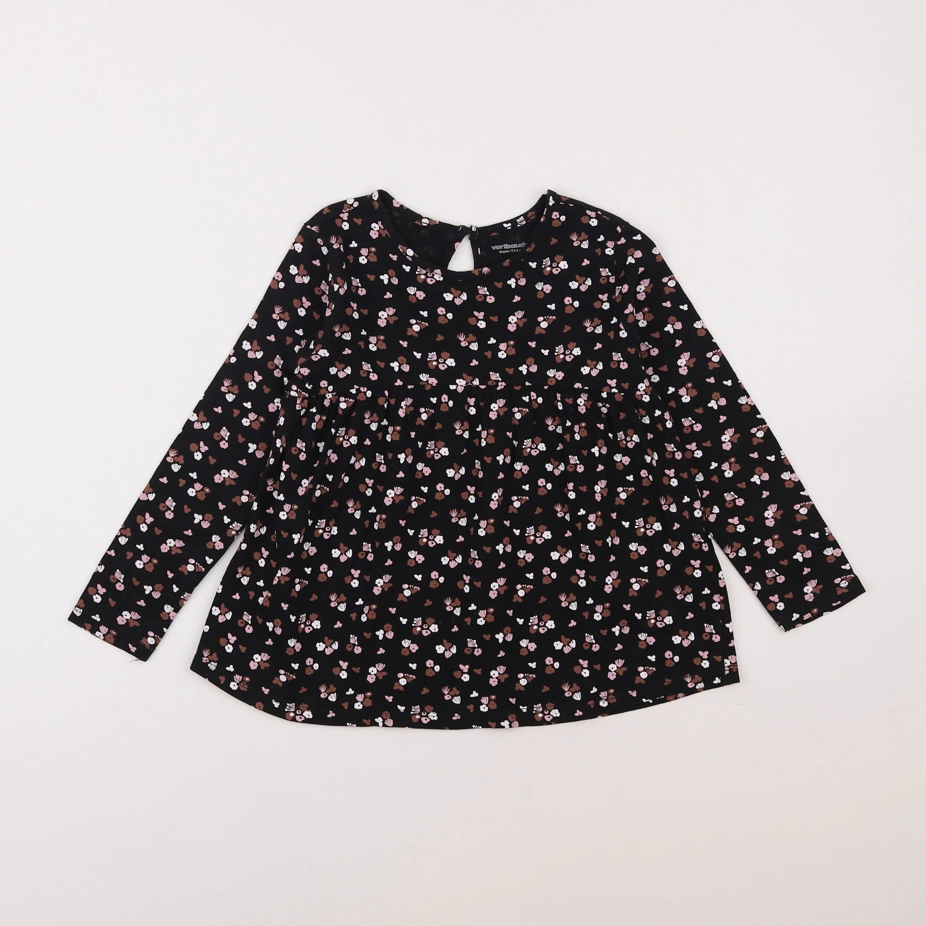 Vertbaudet - tee-shirt multicolore - 6 ans