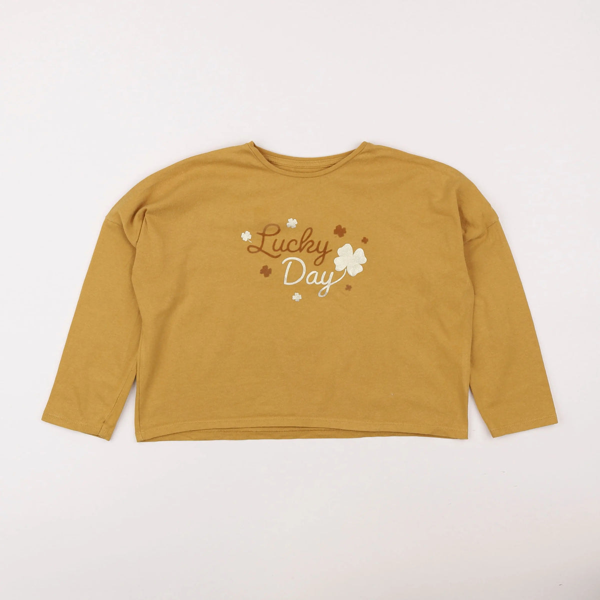 Vertbaudet - tee-shirt jaune - 6 ans