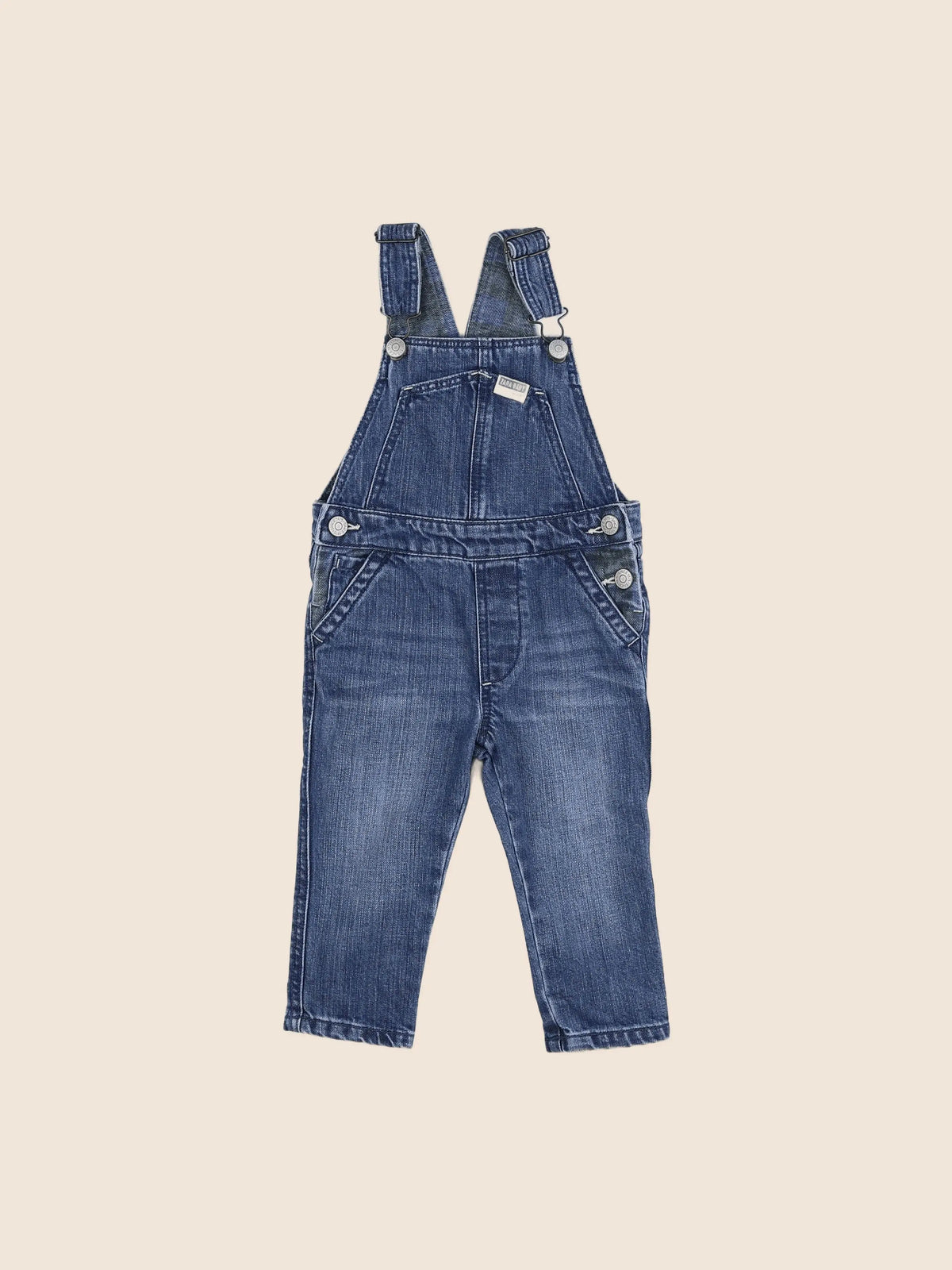 Zara - salopette bleu - 9/12 mois