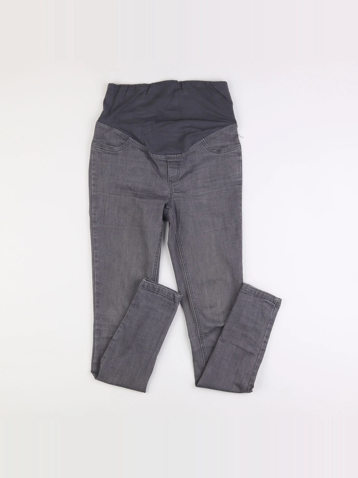 Vertbaudet - jean grossesse gris - 36