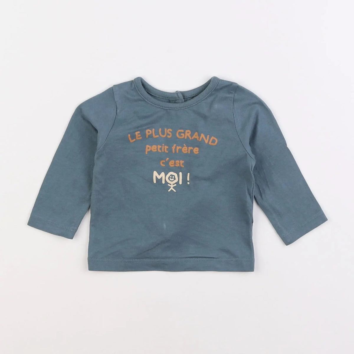 Vertbaudet - tee-shirt vert - 3 mois