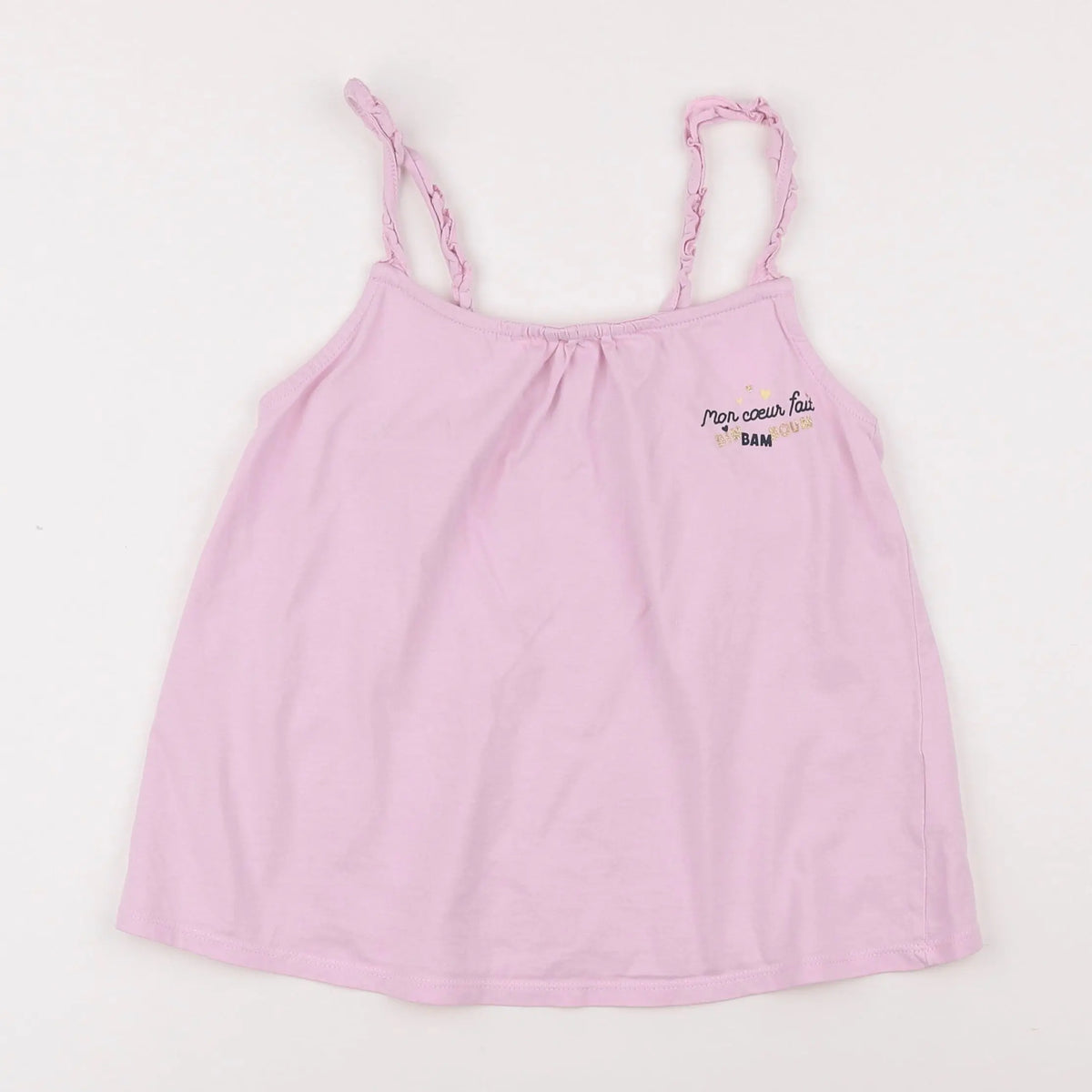 Vertbaudet - débardeur rose - 10 ans