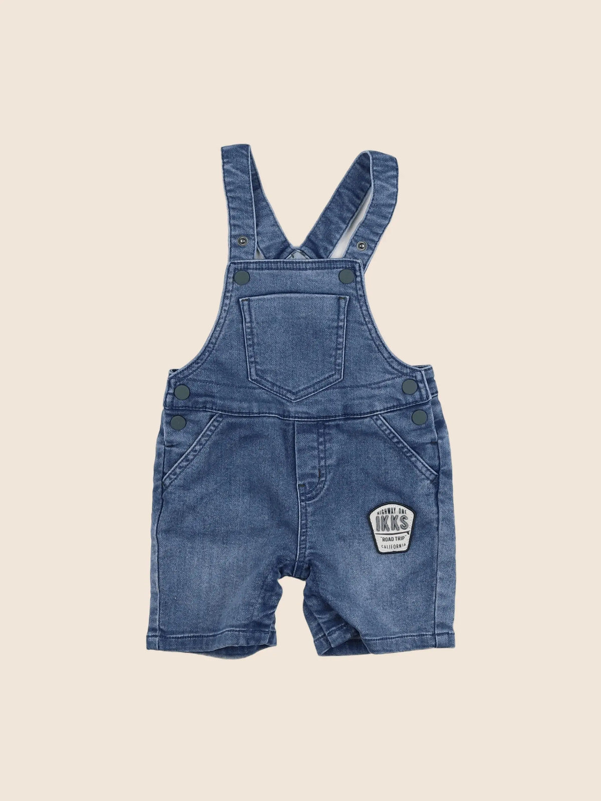 IKKS - salopette bleu - 12 mois