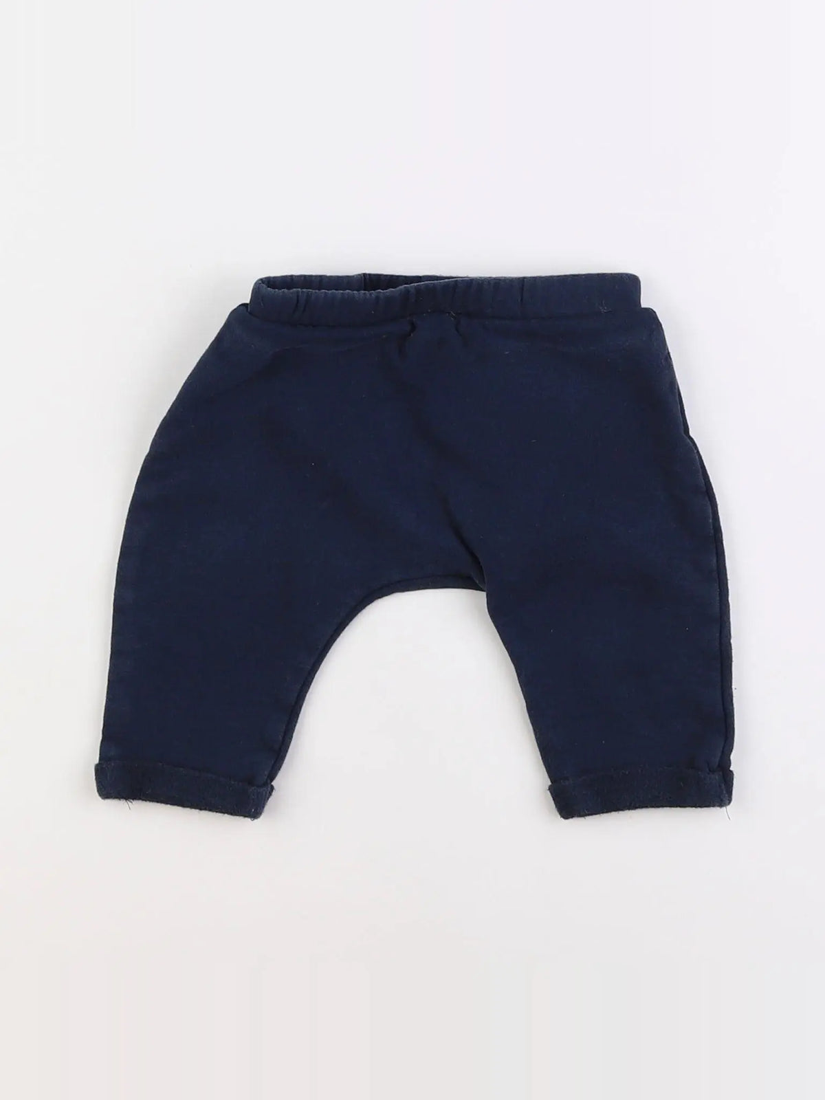 Vertbaudet - sarouel bleu - 6 mois