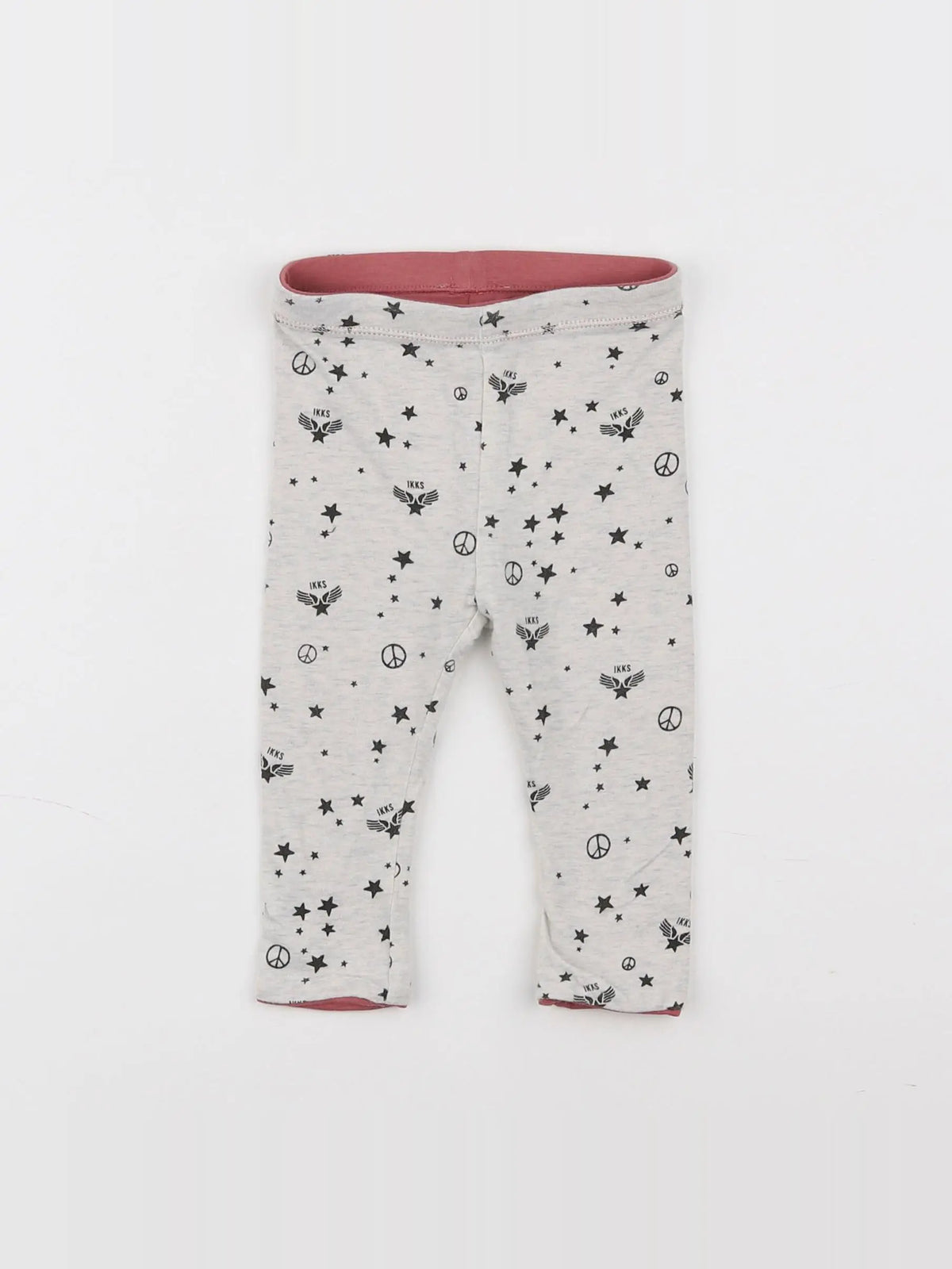 IKKS - legging beige - 6 mois