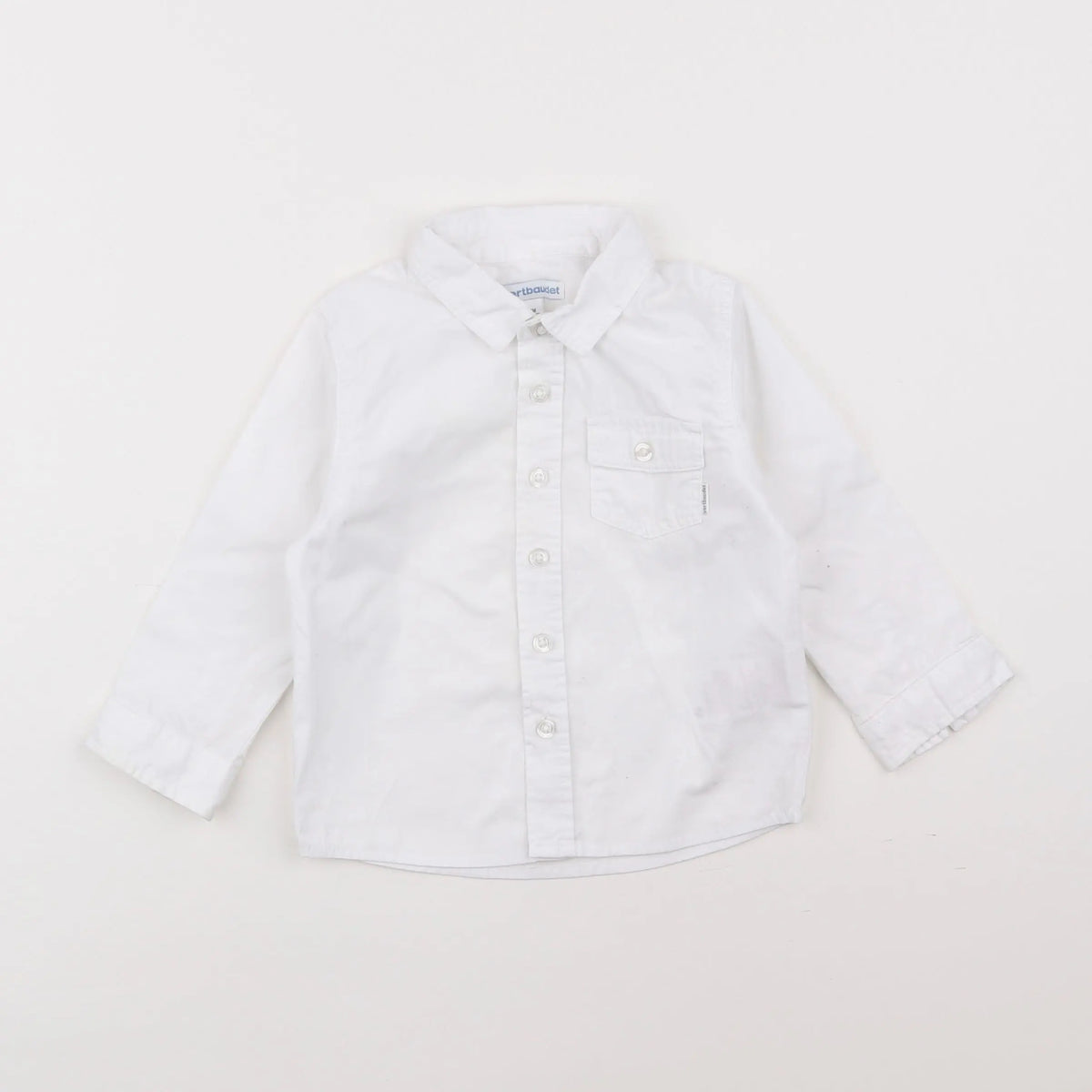 Vertbaudet - chemise blanc - 18 mois