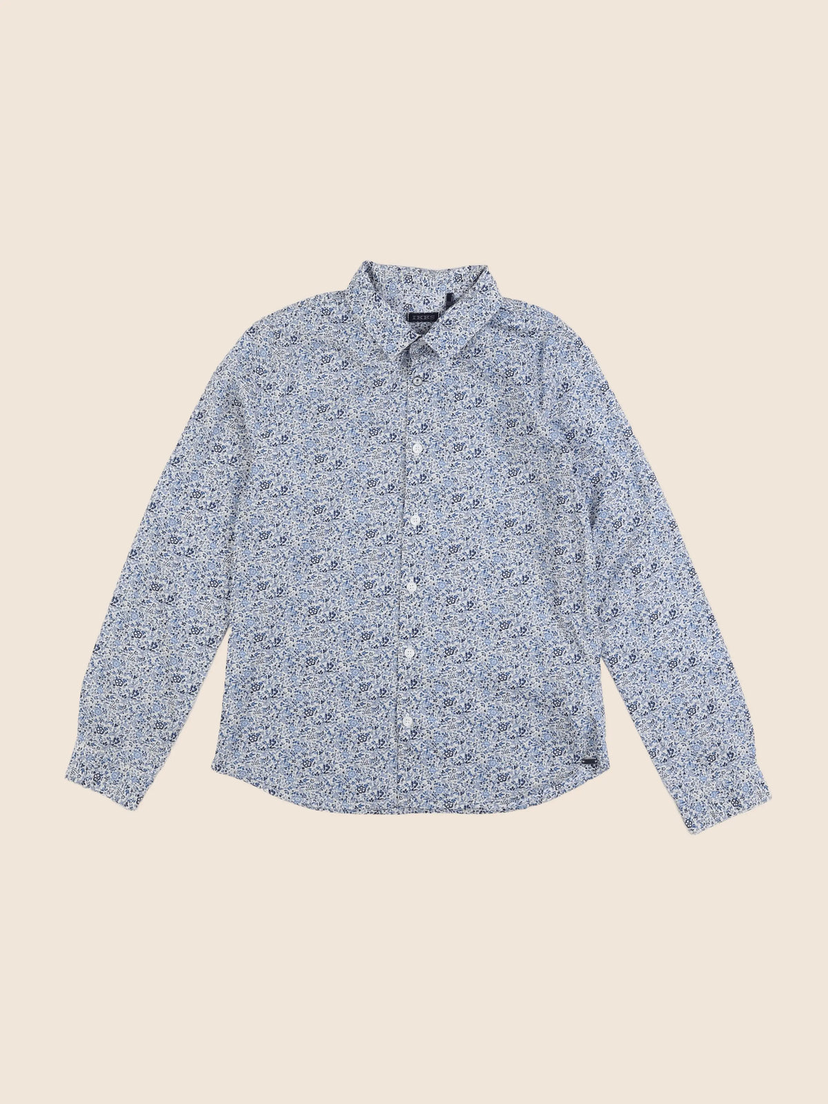 IKKS - chemise bleu - 10 ans