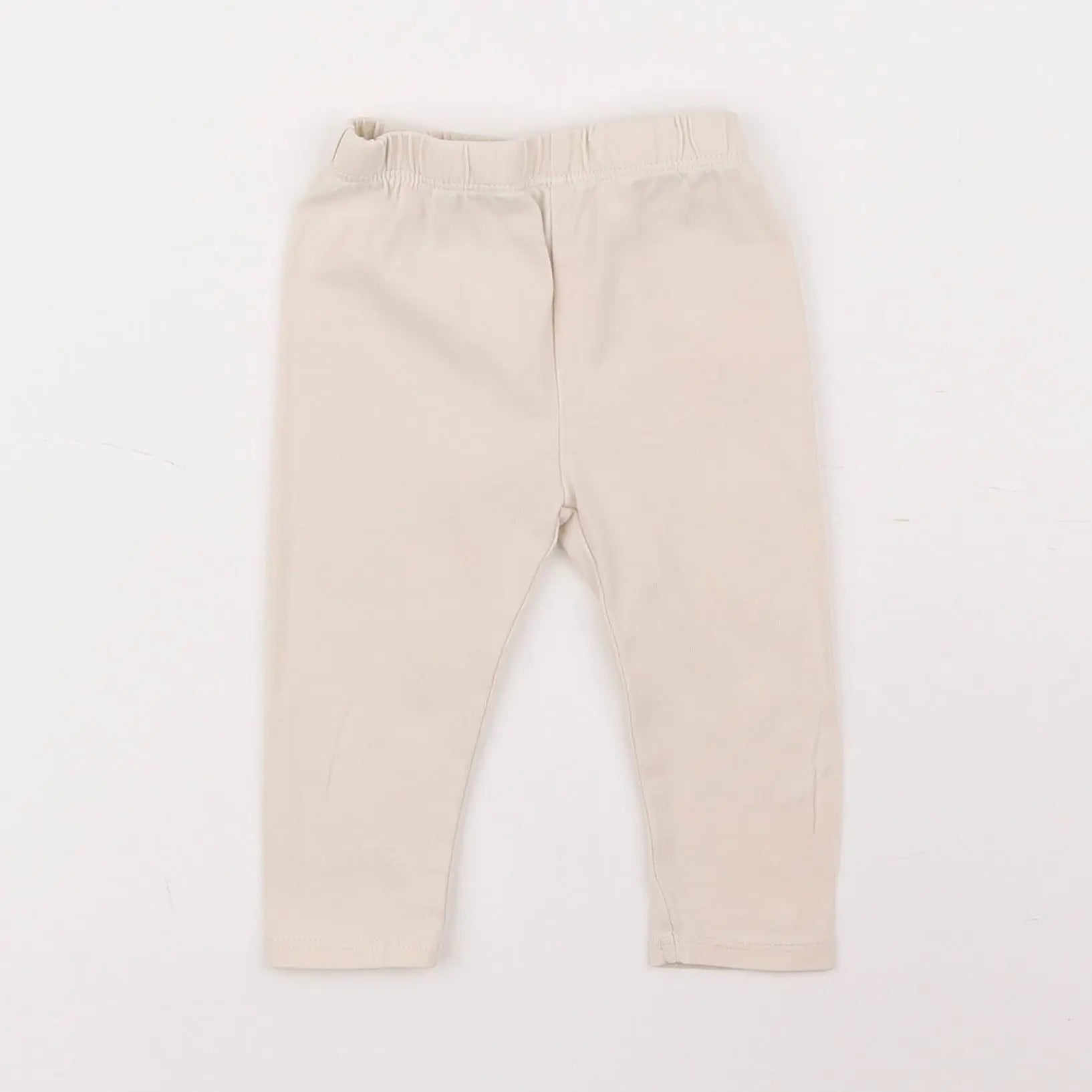 Vertbaudet - legging beige - 6 mois