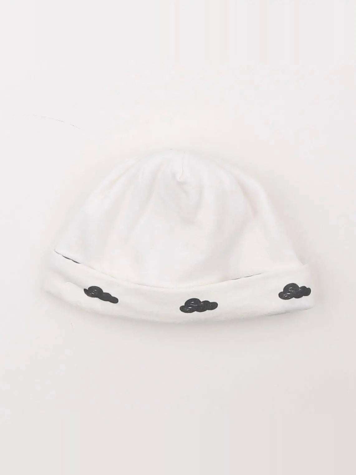 Vertbaudet - bonnet blanc - 3 mois