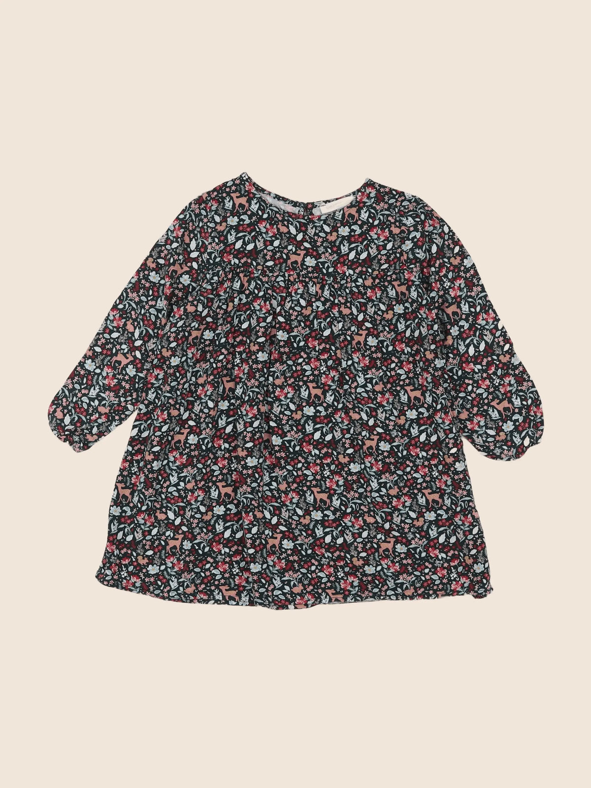 Vertbaudet - robe multicolore - 3 ans