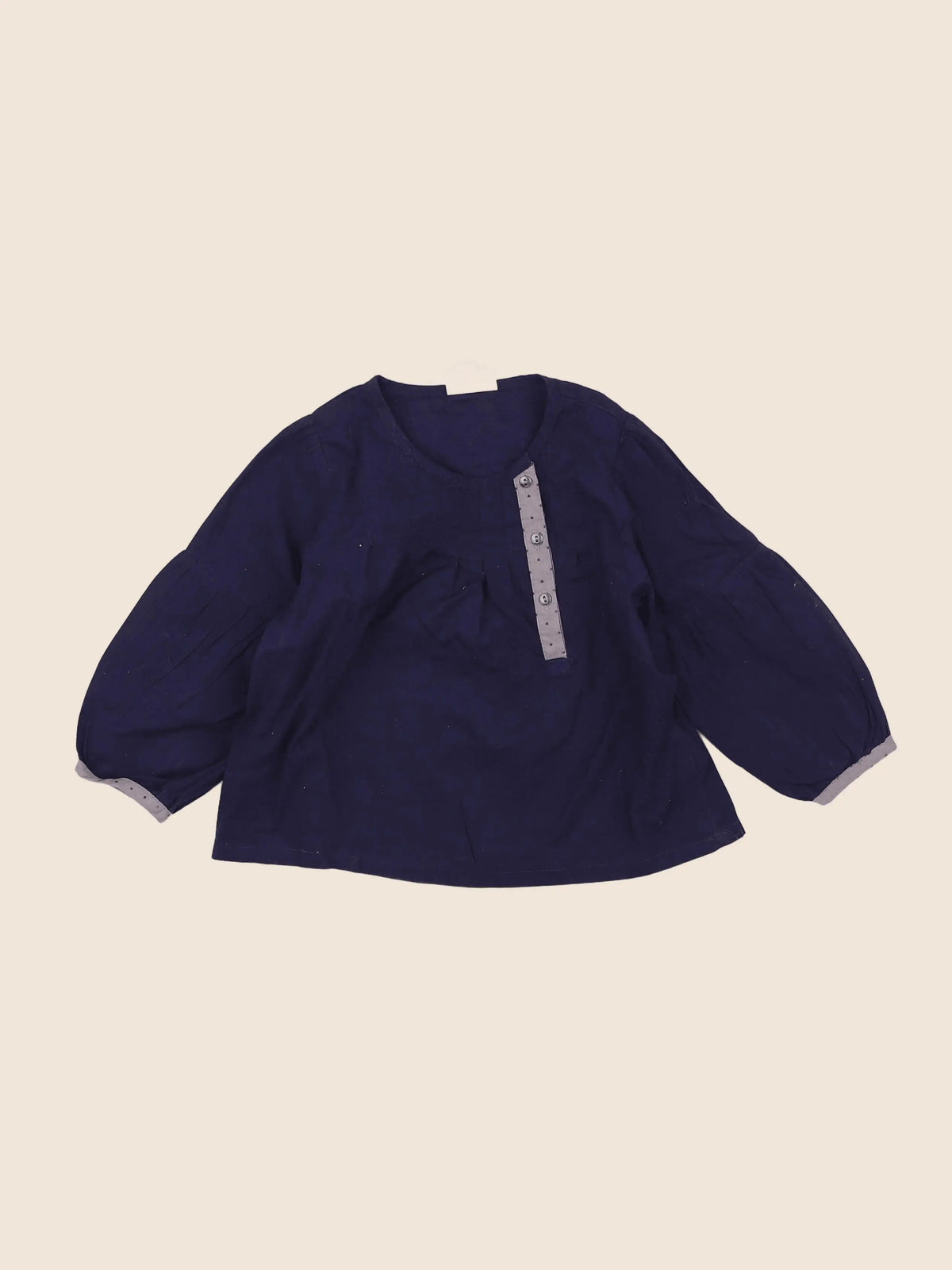 Vertbaudet - blouse bleu - 18 mois