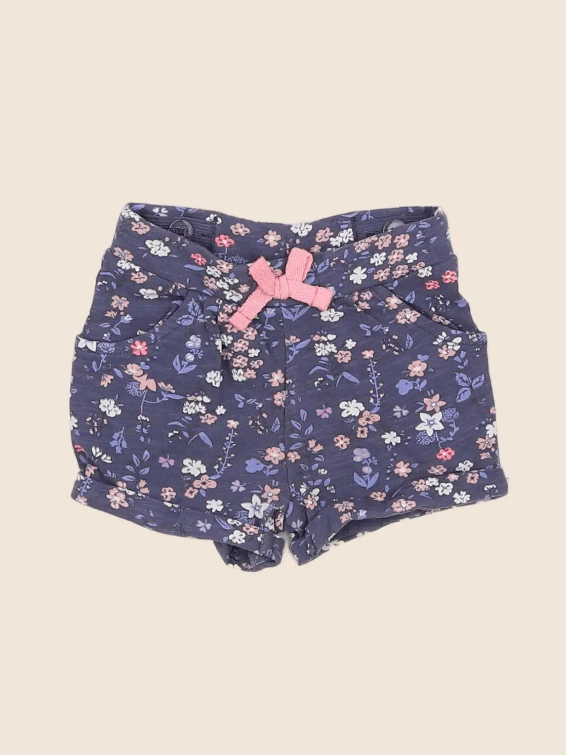 Tape à l'oeil - short bleu - 3 mois