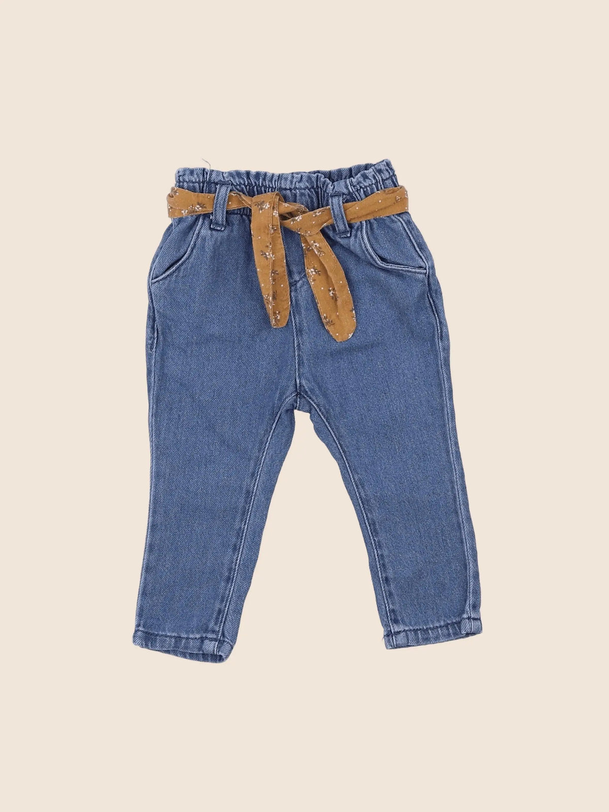 Vertbaudet - jean bleu - 6 mois