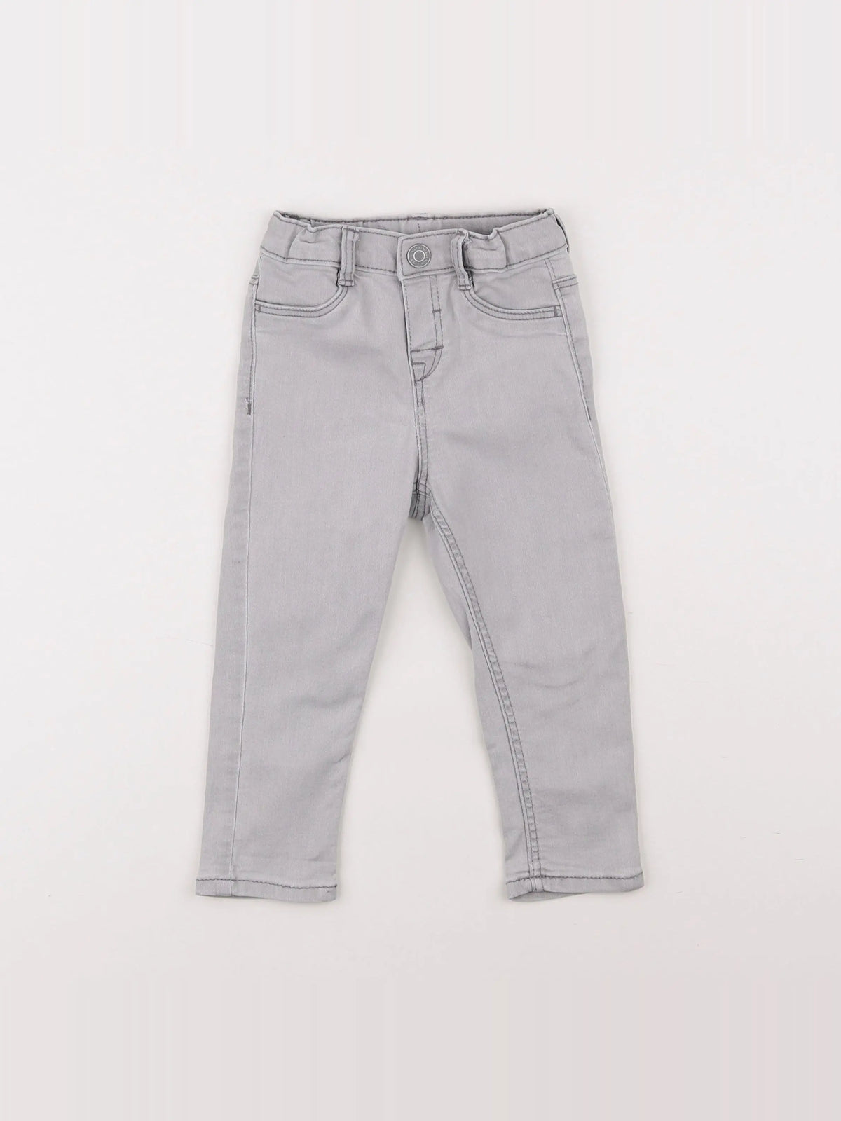 H&M - jean gris - 12/18 mois