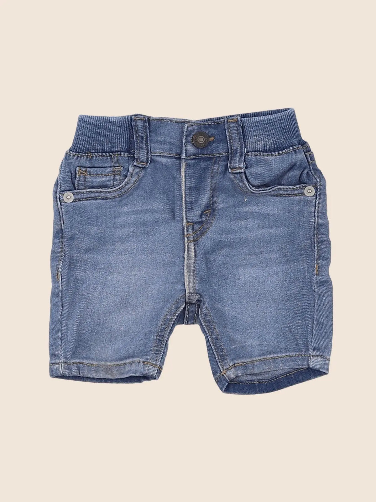 Levi's - short bleu - 12 mois
