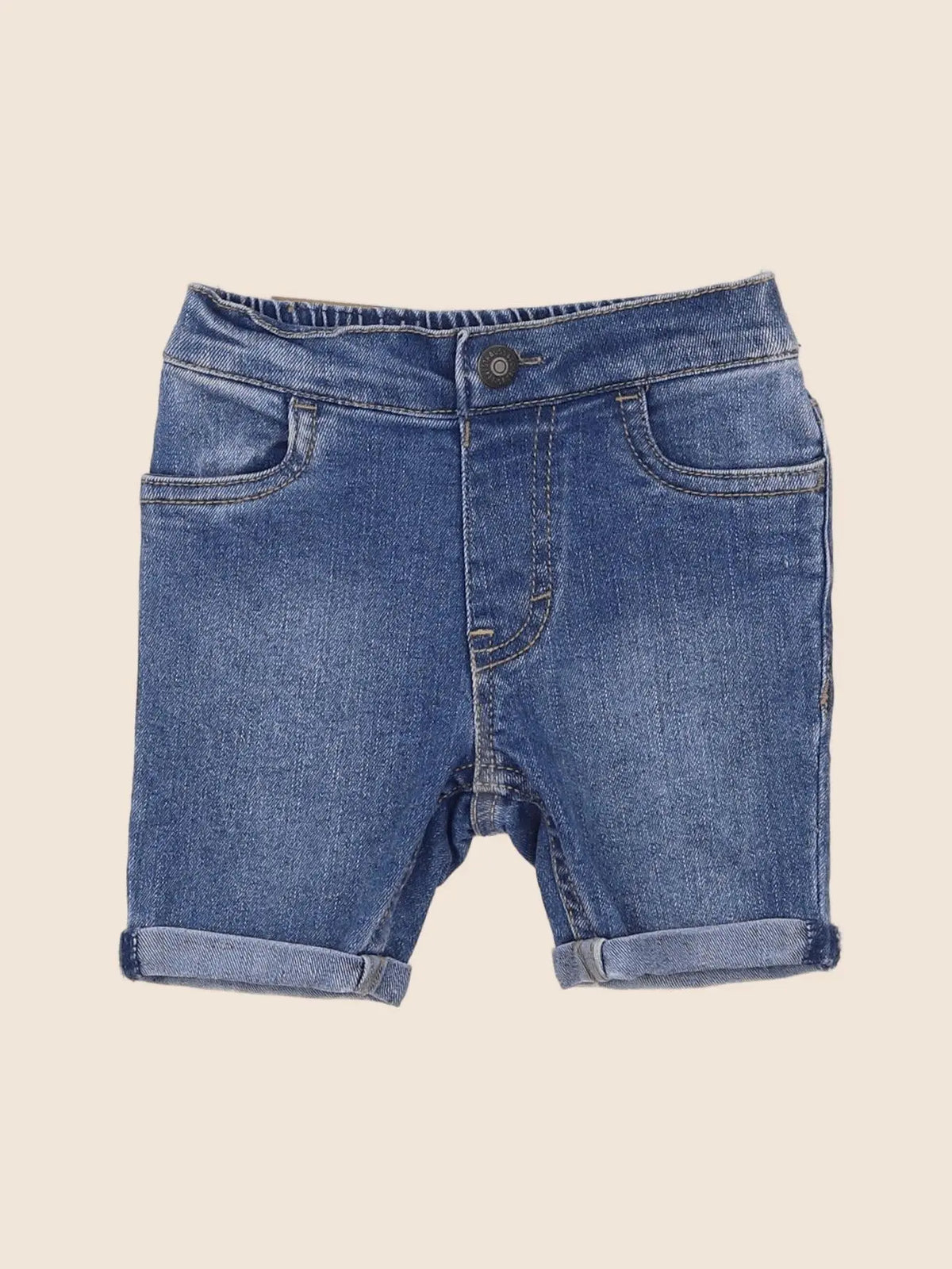 Levi's - short bleu - 6 mois