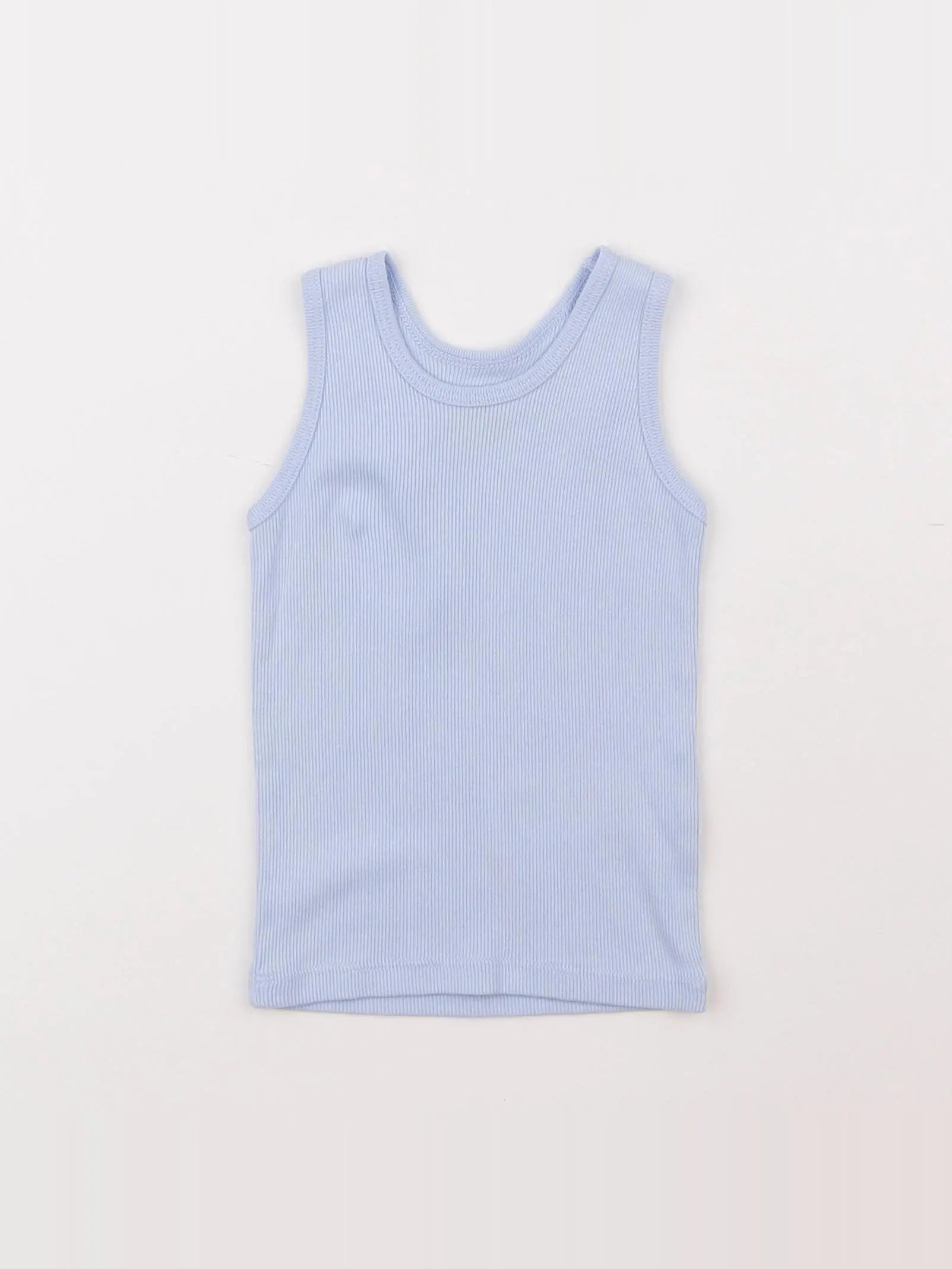 Bonton - débardeur bleu - 6 mois