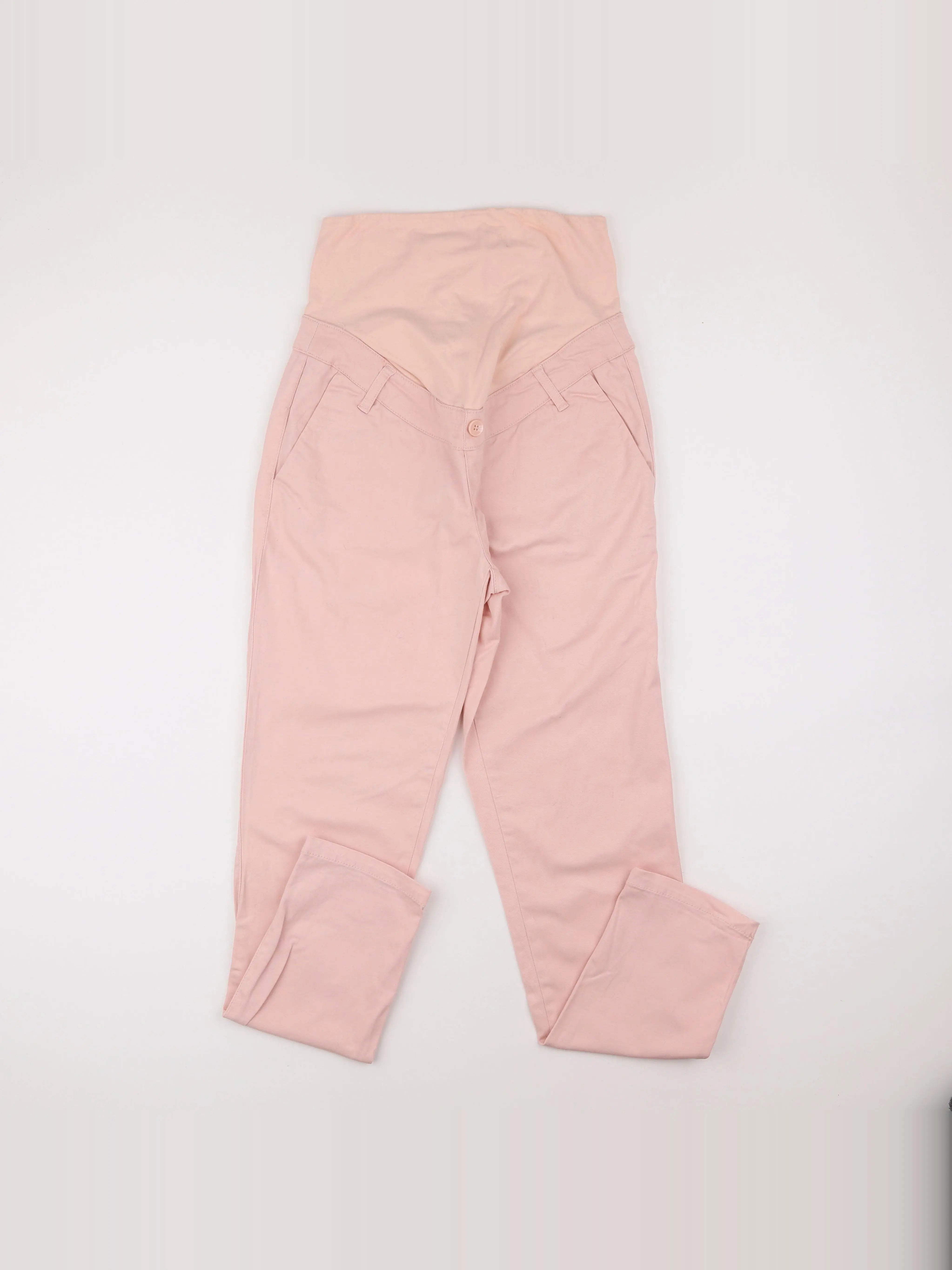 Vertbaudet - pantalon grossesse rose - 36