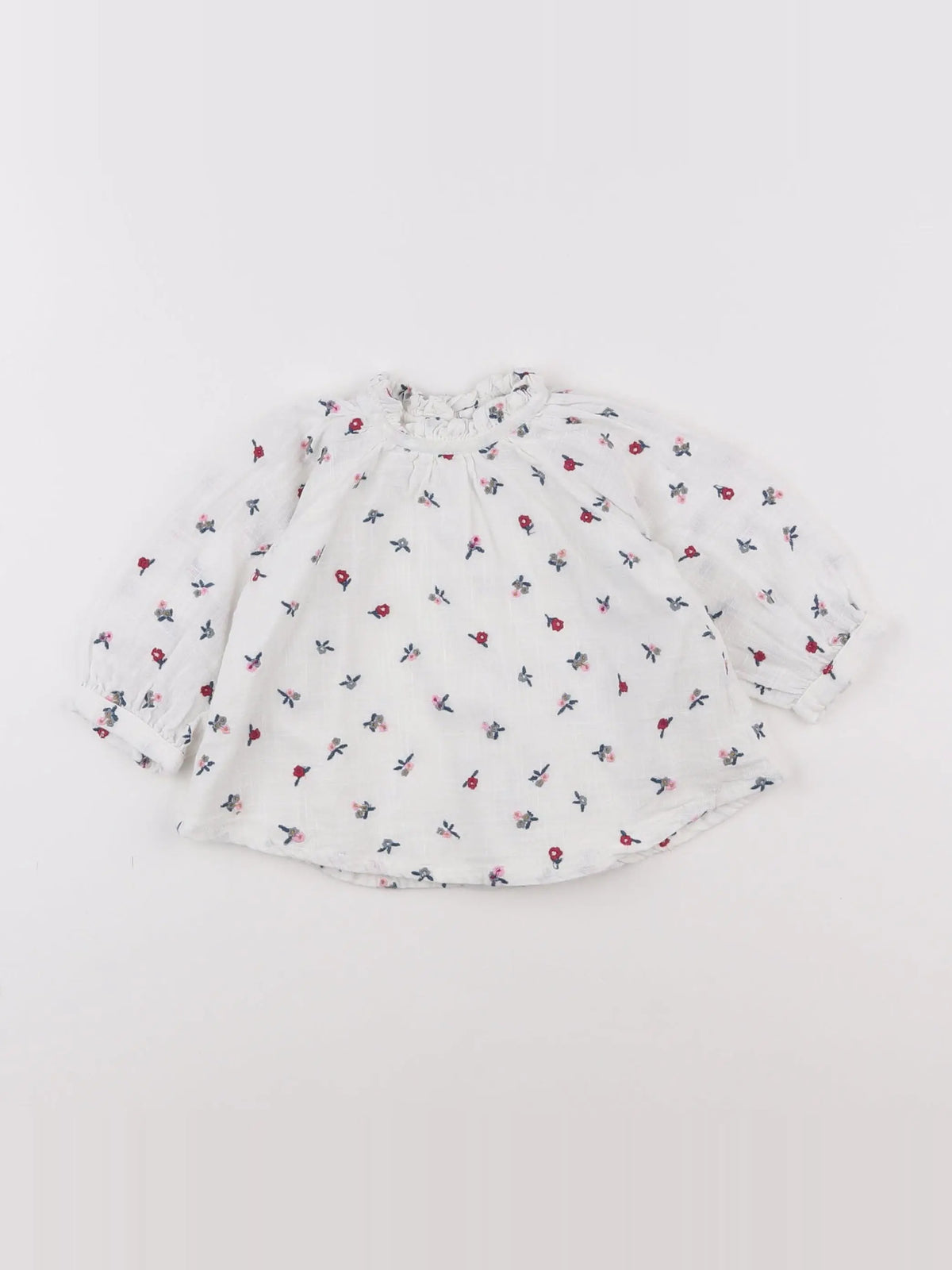 Vertbaudet - blouse blanc - 3 mois