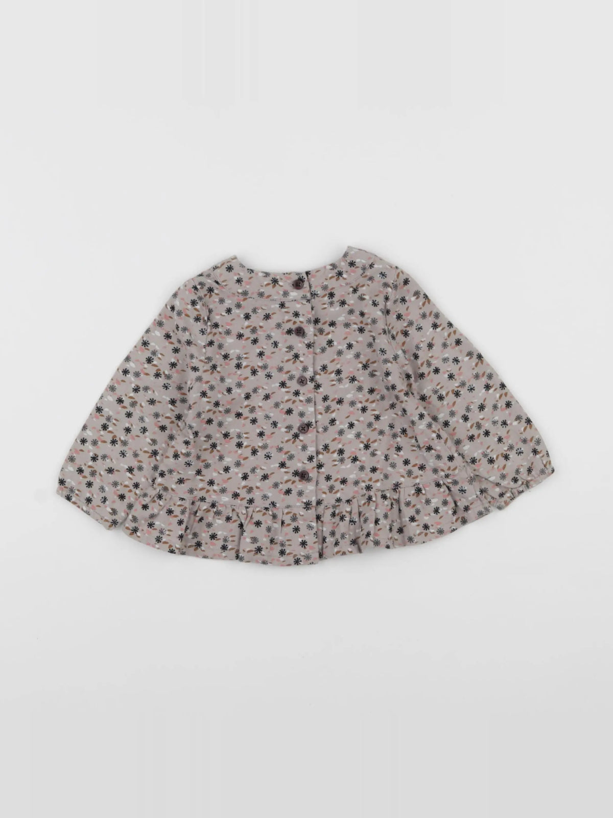 Boutchou - blouse beige - 6 mois