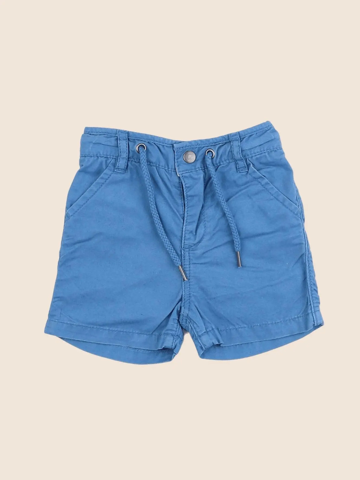 Cyrillus - short bleu - 12 mois