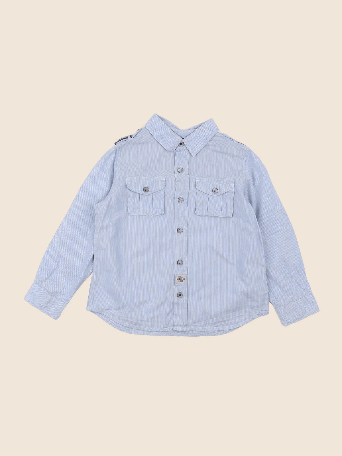 IKKS - chemise bleu - 4 ans