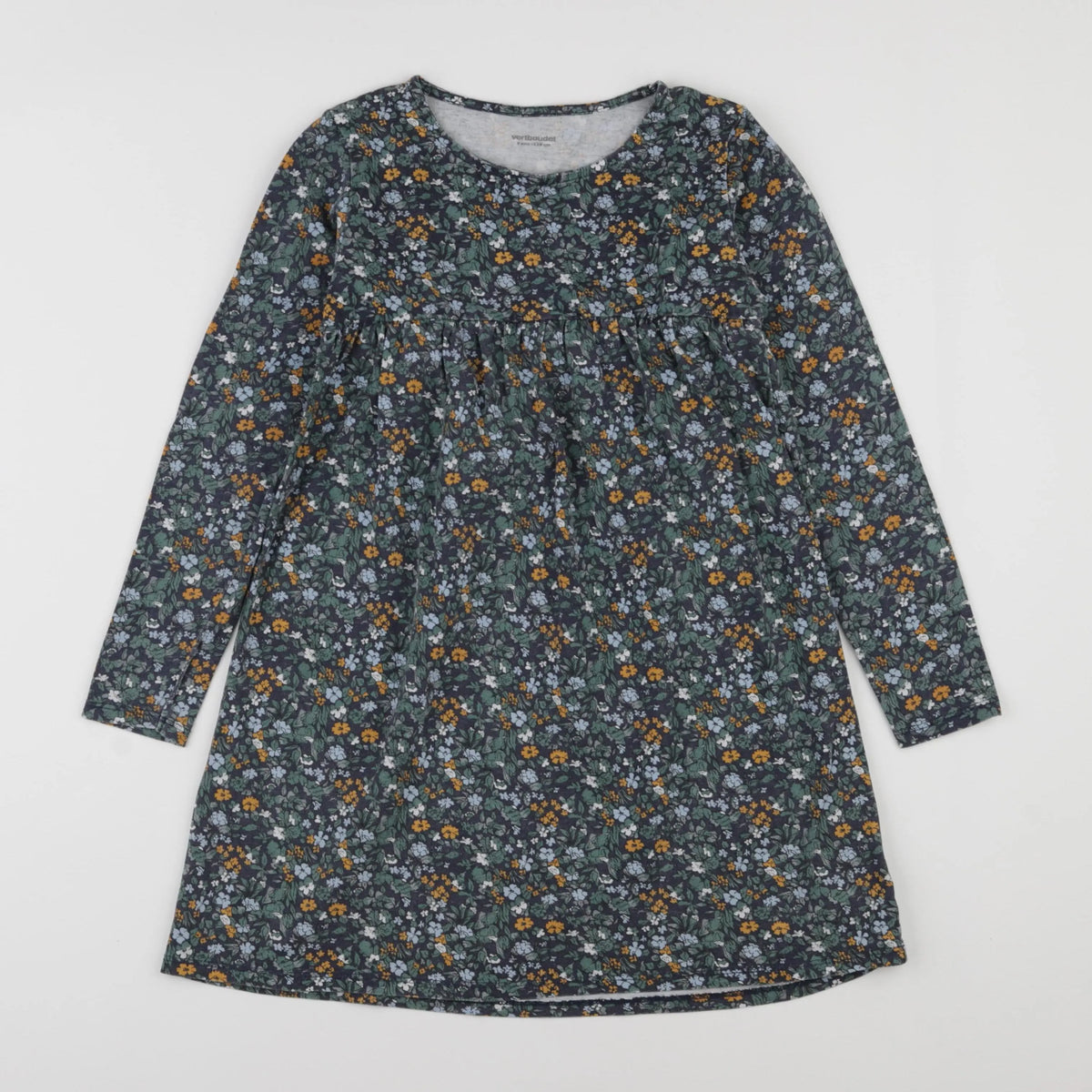 Vertbaudet - robe bleu - 8 ans