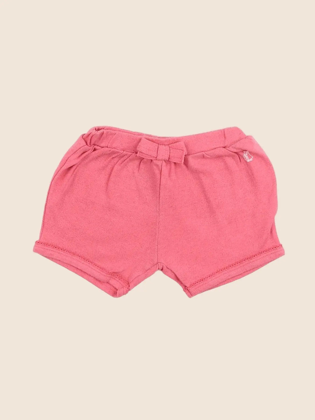 Petit Bateau - short rose - 6 mois