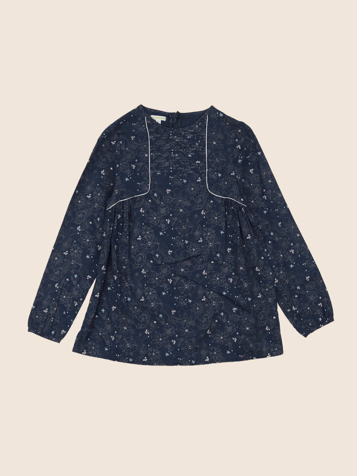 Vertbaudet - blouse bleu - 12 ans