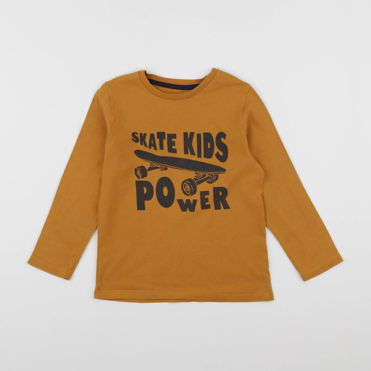 Vertbaudet - tee-shirt jaune - 6 ans