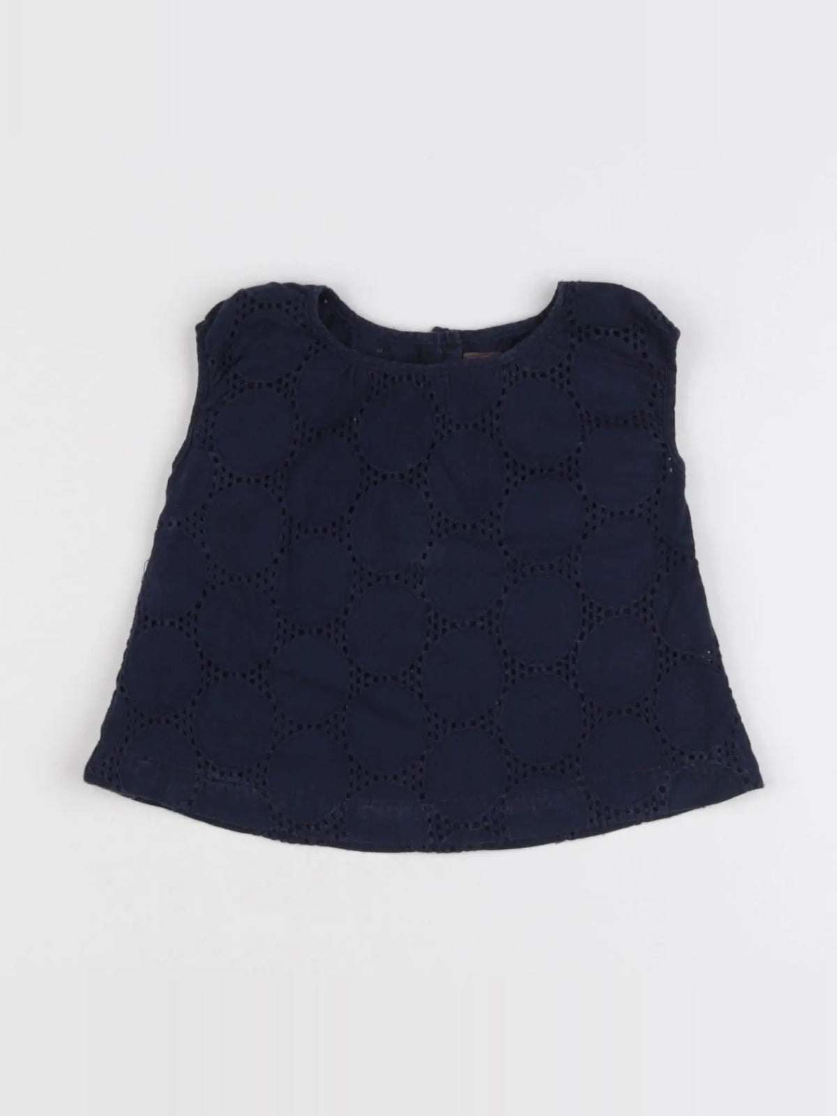 Boutchou - blouse bleu - 6 mois