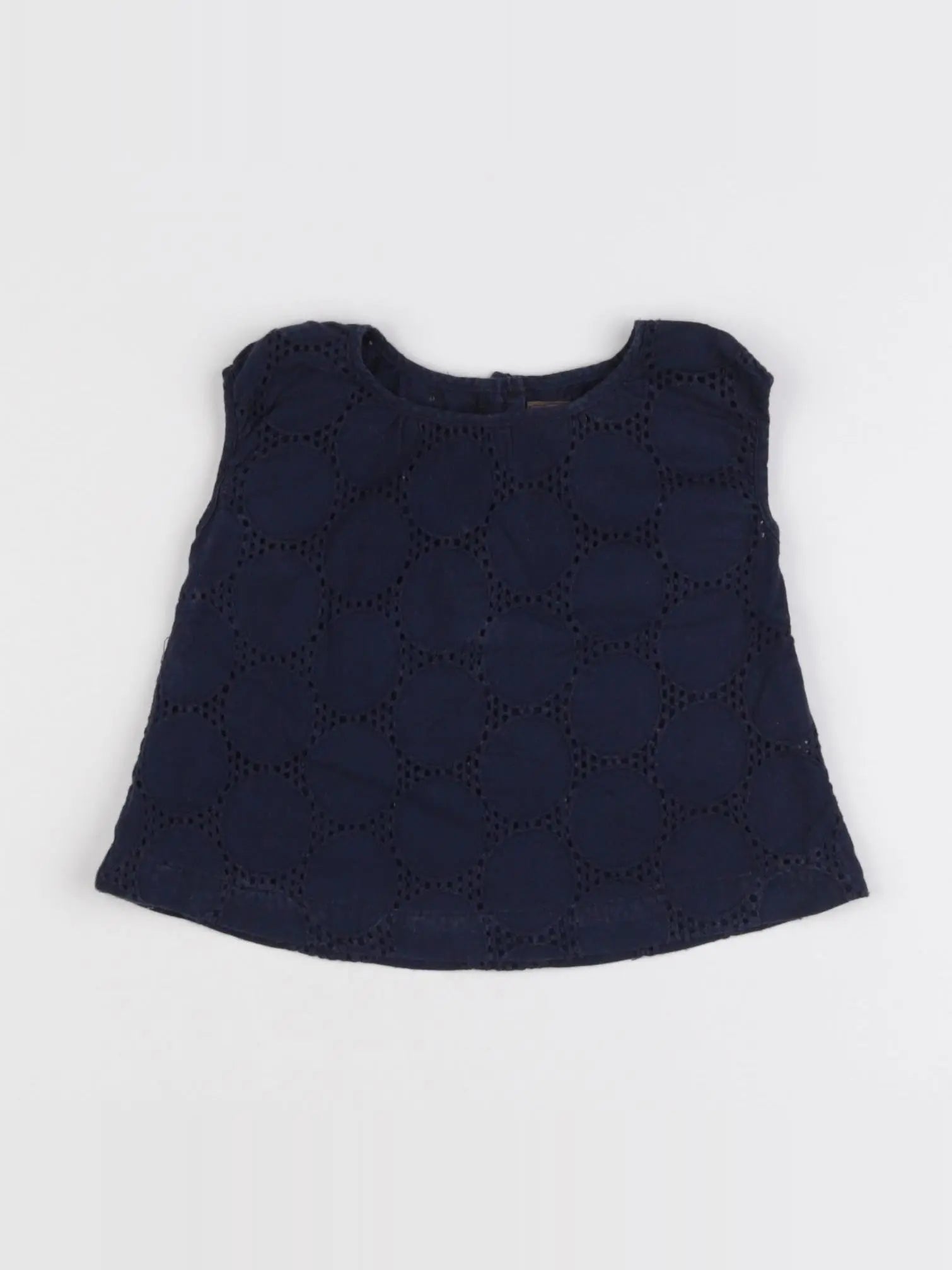 Boutchou - blouse bleu - 6 mois