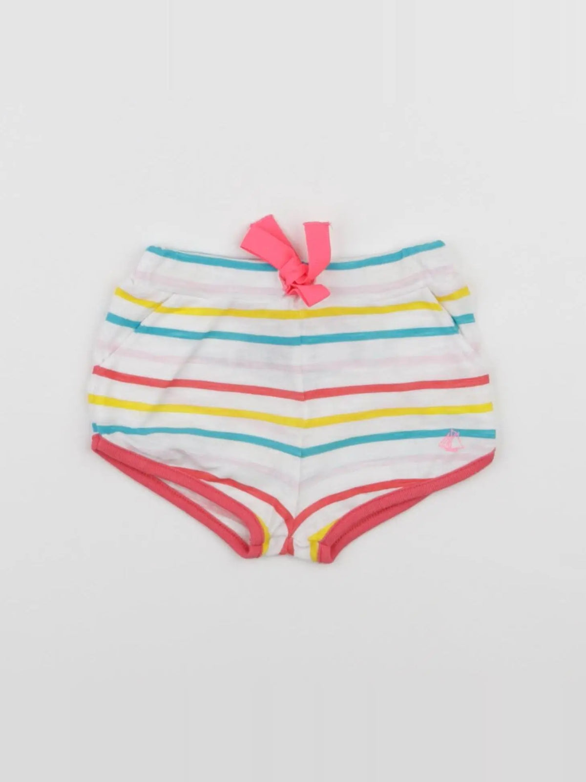 Petit Bateau - short multicolore - 6 mois