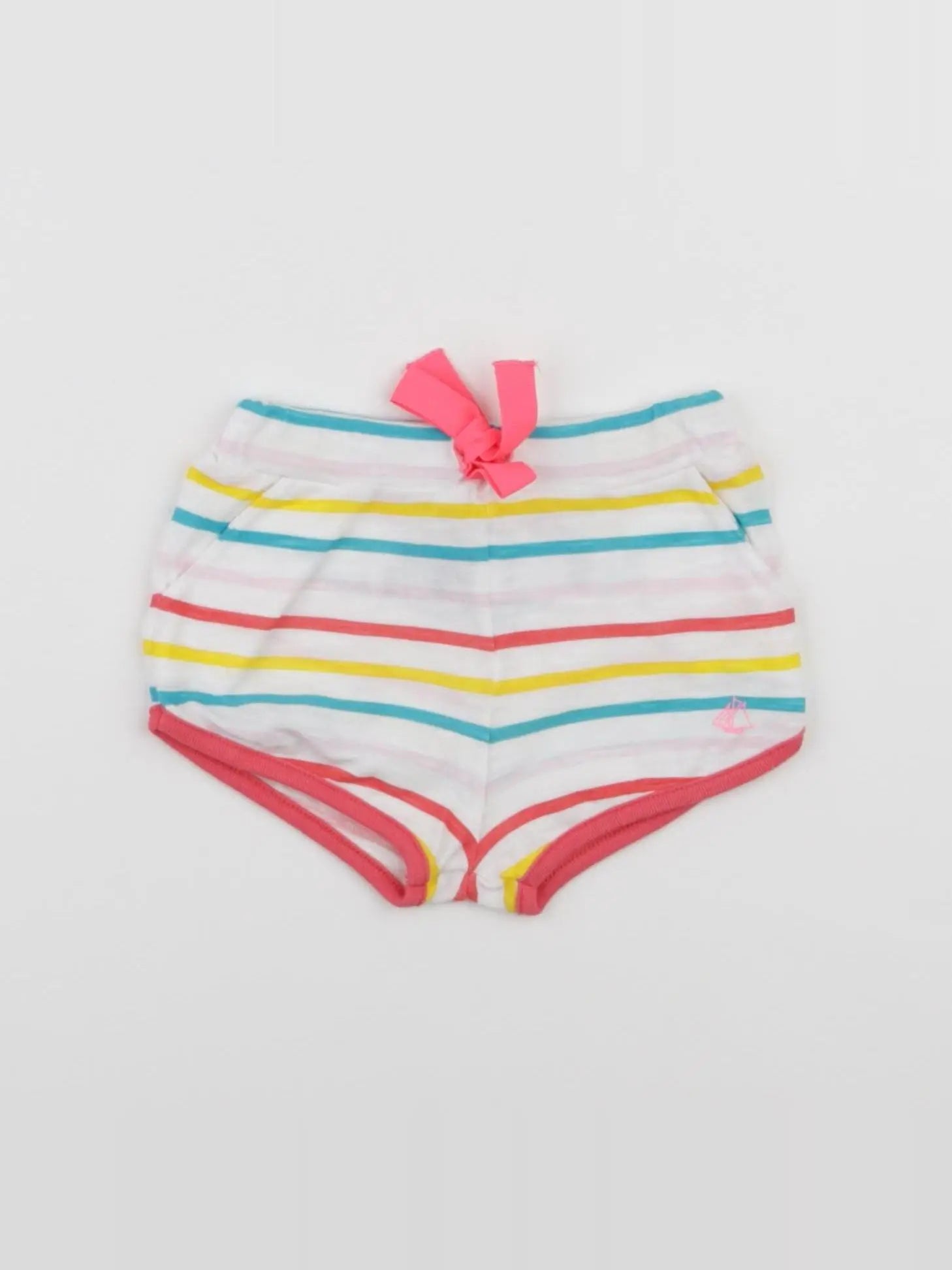 Petit Bateau - short multicolore - 6 mois