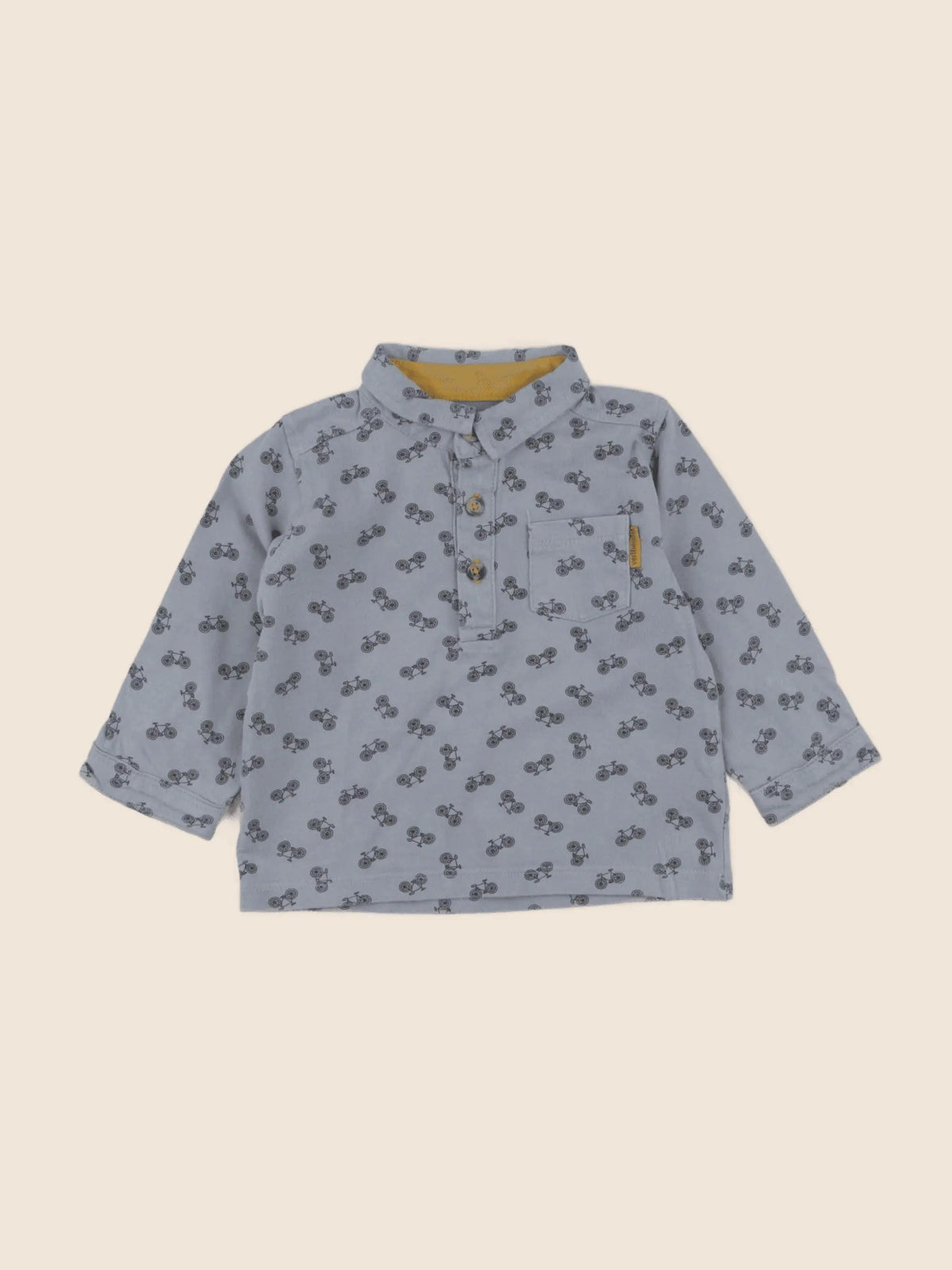 Vertbaudet - tee-shirt bleu - 9 mois