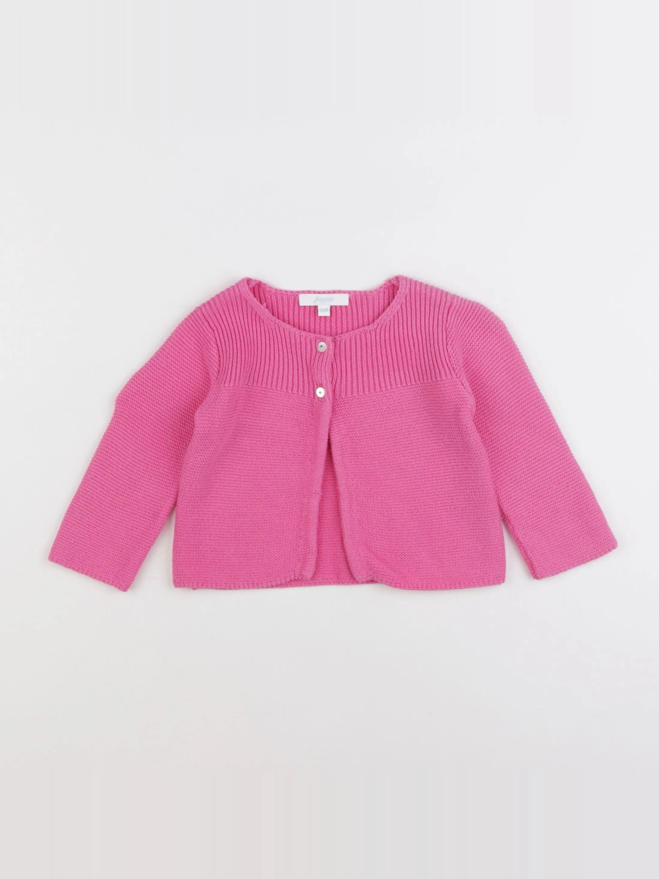 Jacadi - gilet rose - 6 mois