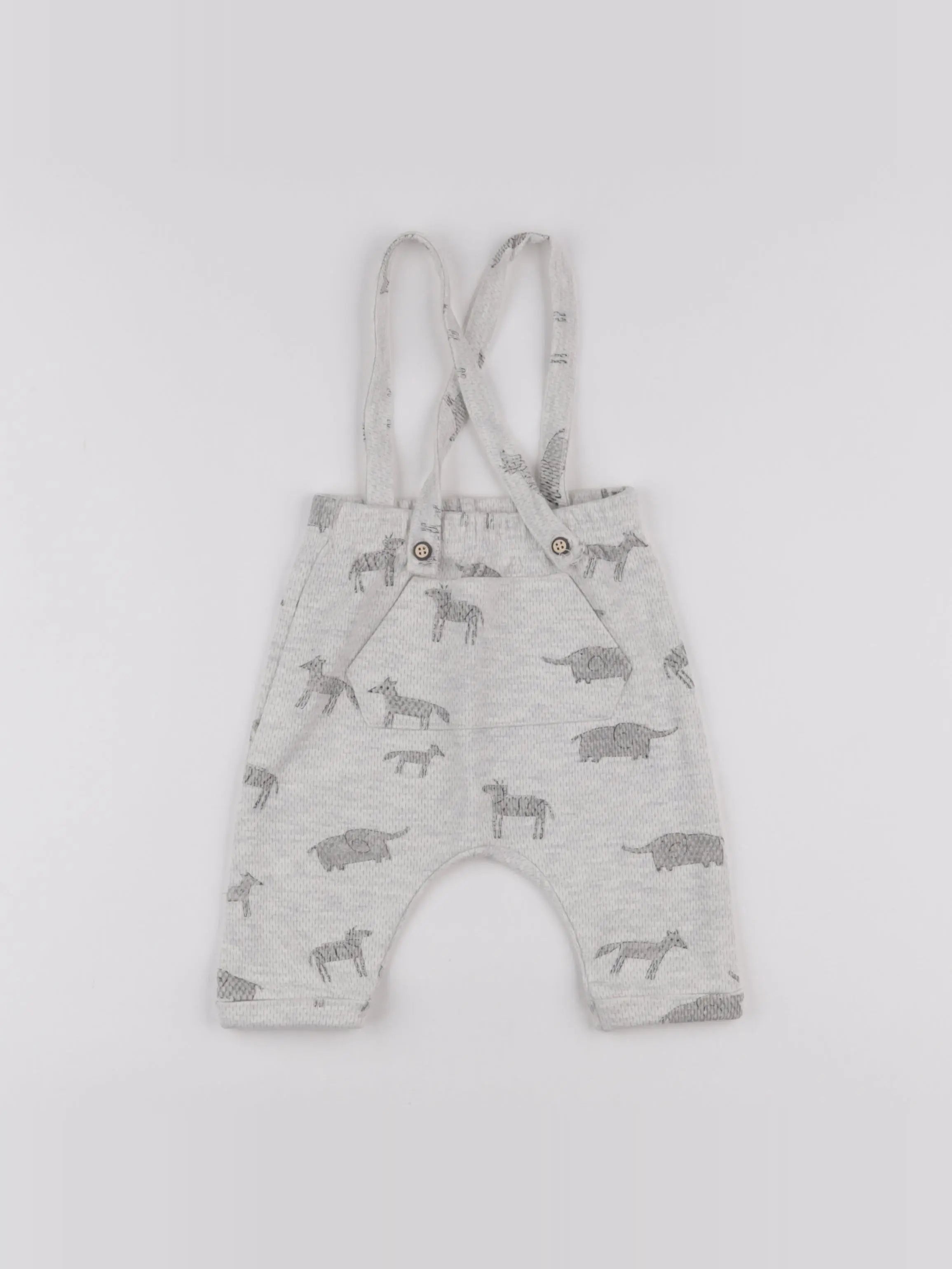 Mango - pantalon gris - 6 mois