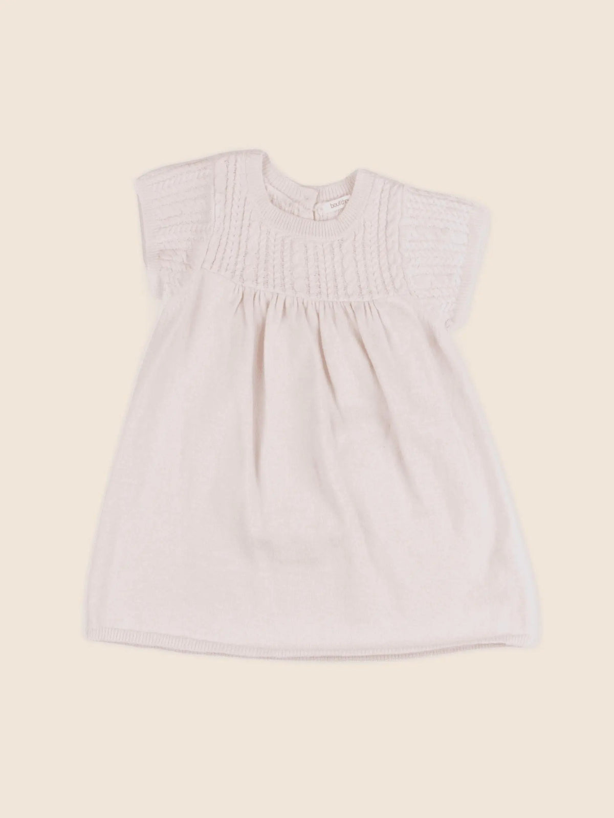 Boutchou - robe beige - 12 mois